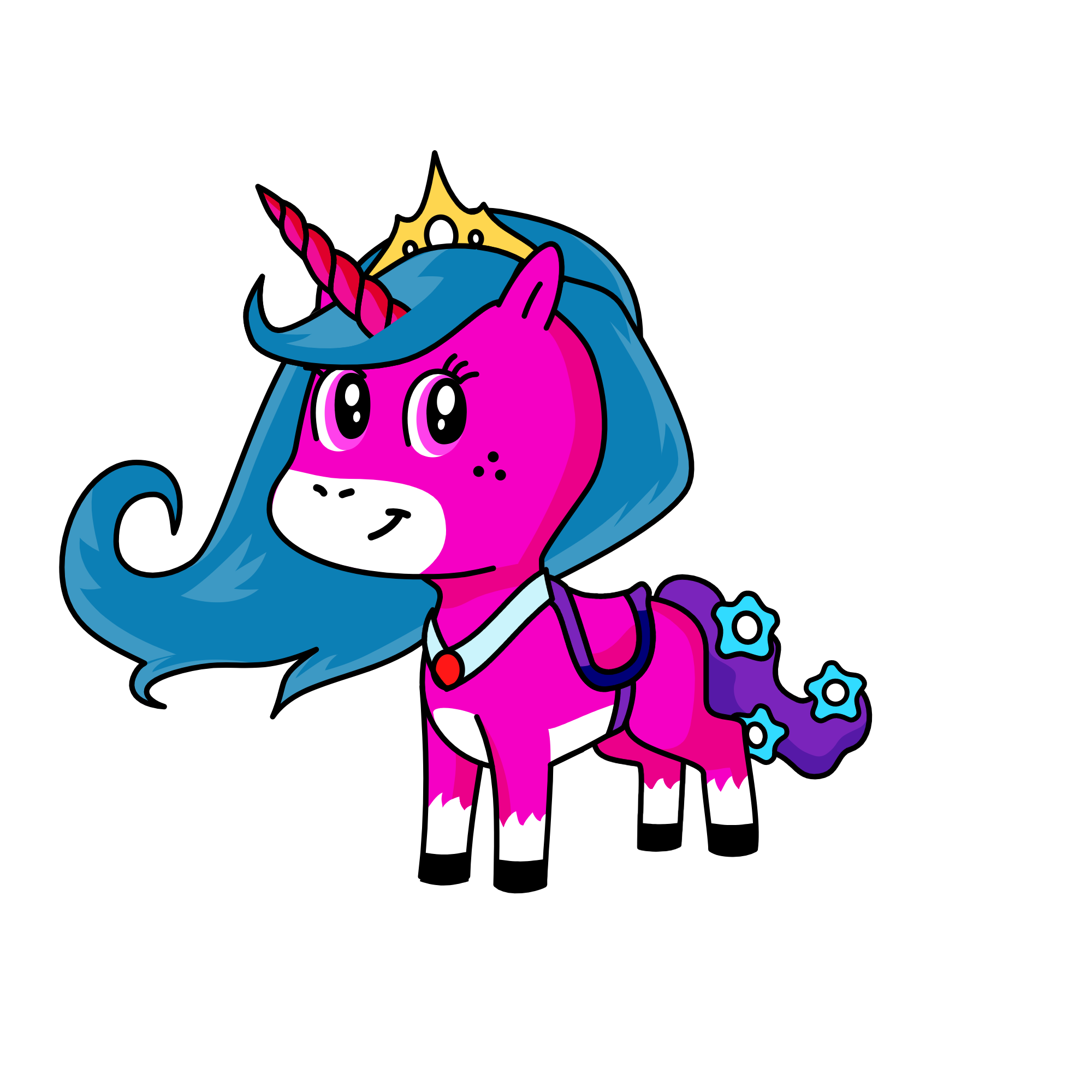 Princess of storm, the unicorn