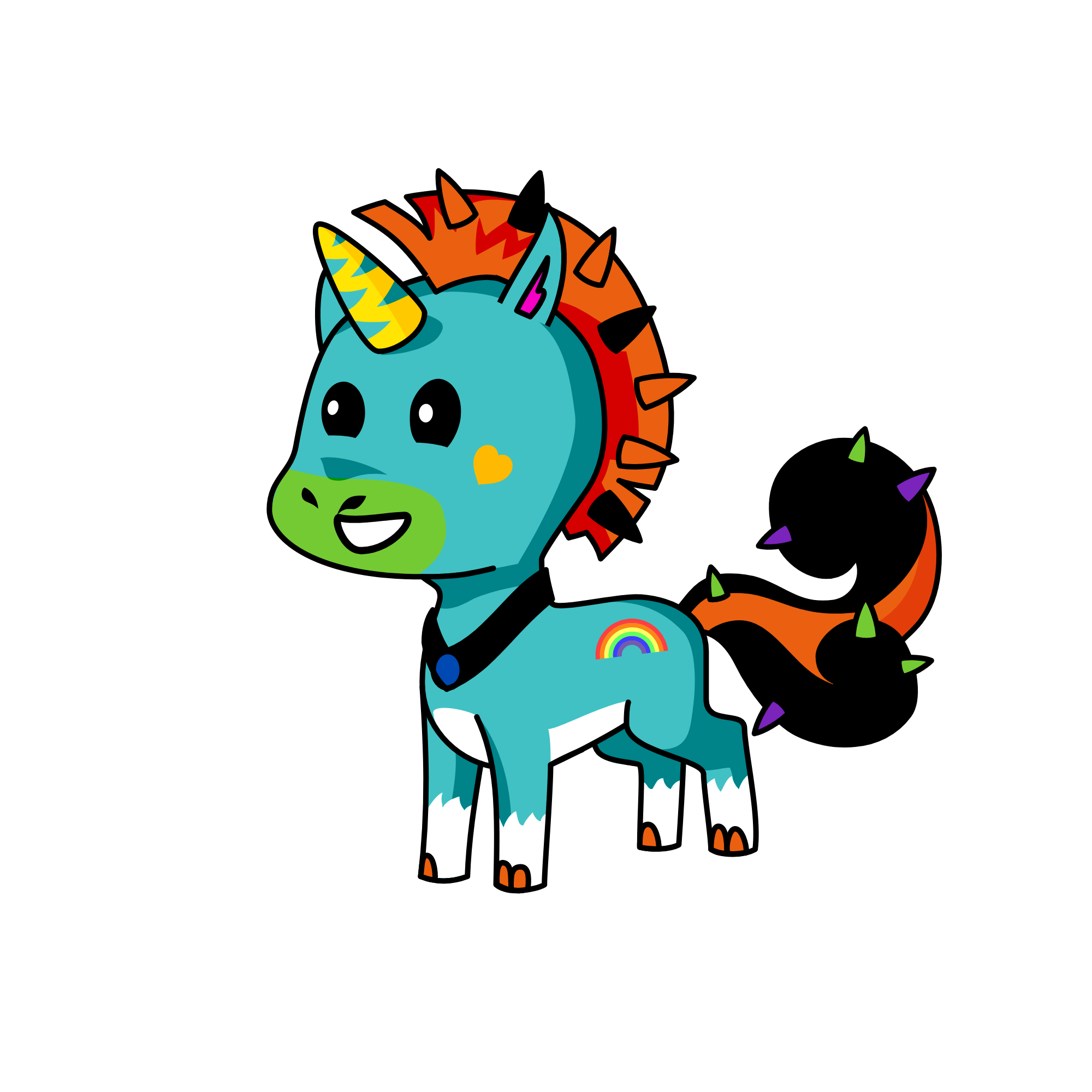 Raptor, the unicorn