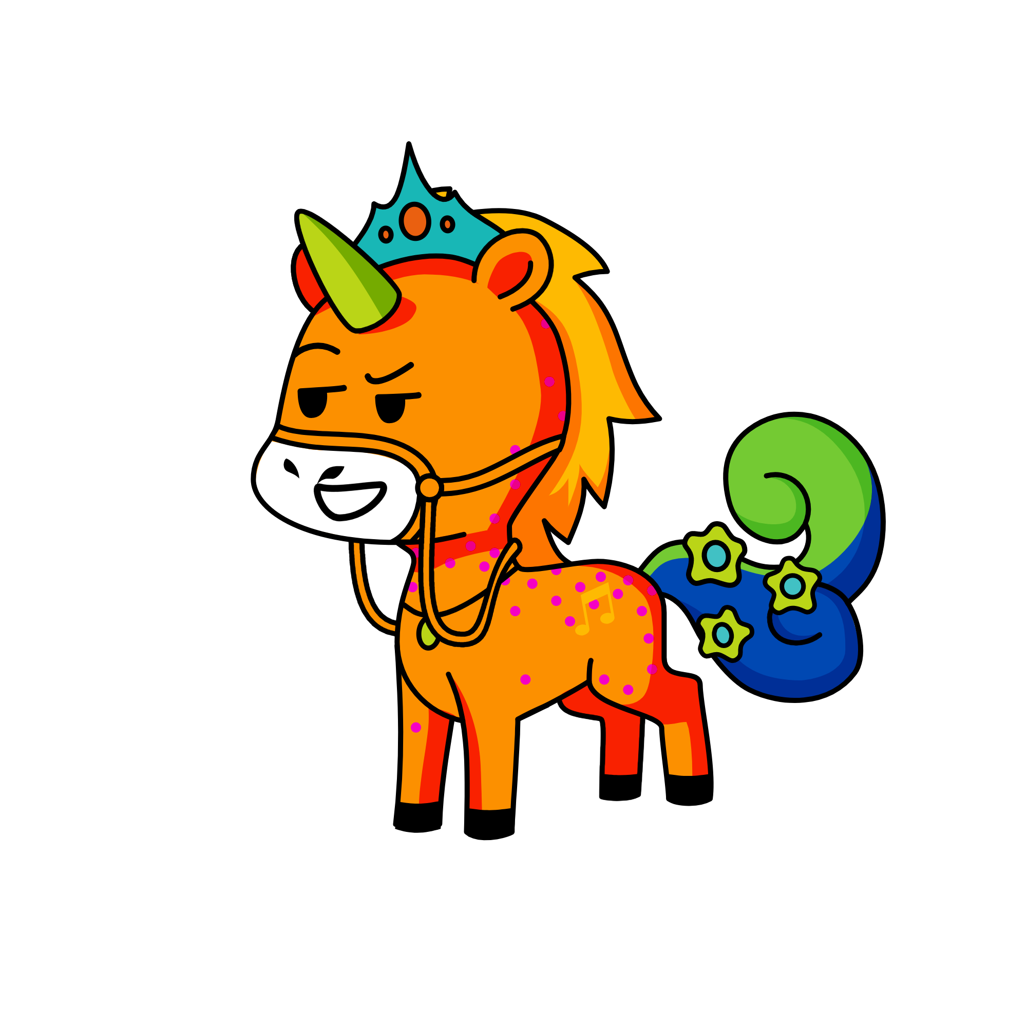 branquinha branquinha, the unicorn