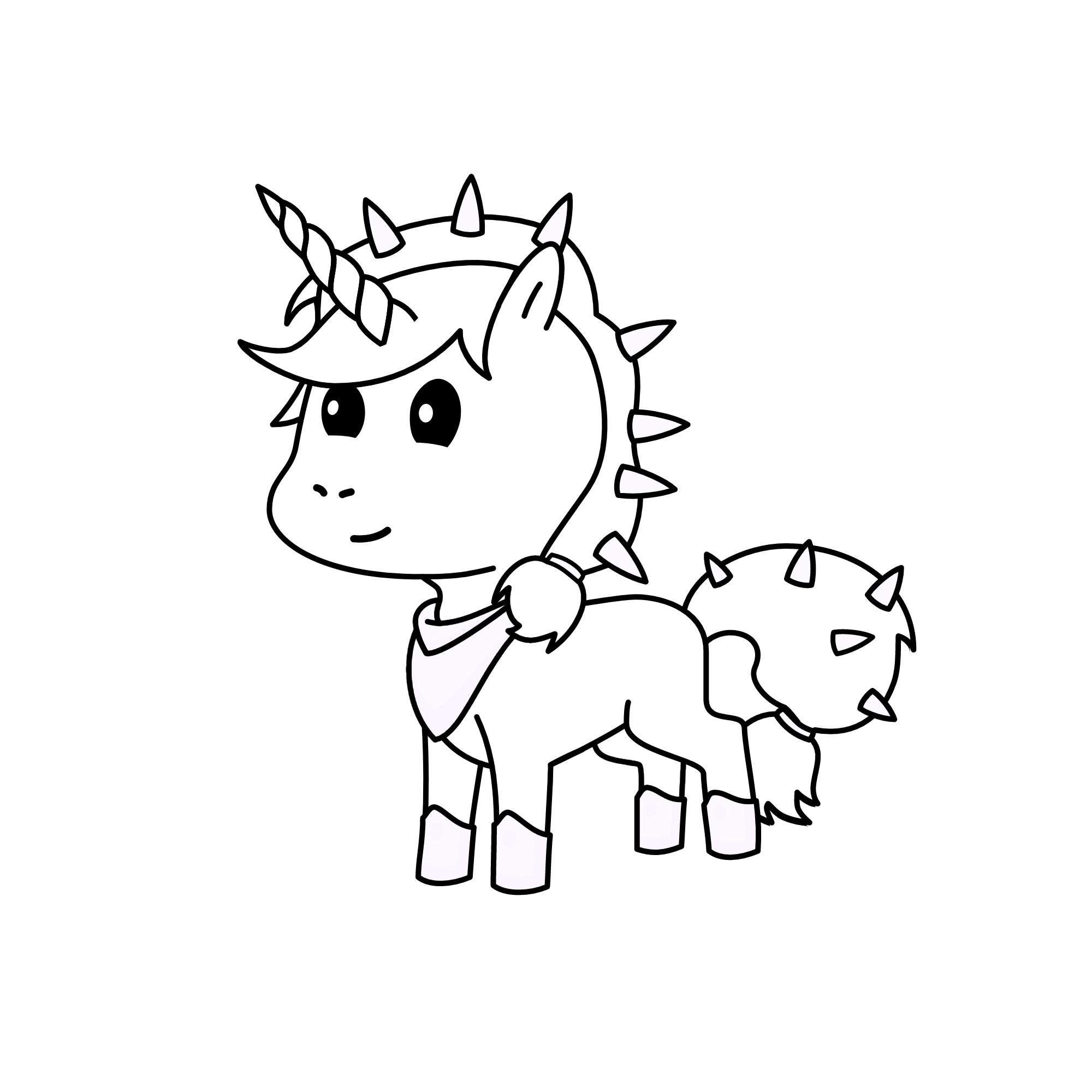 Blanky, the unicorn