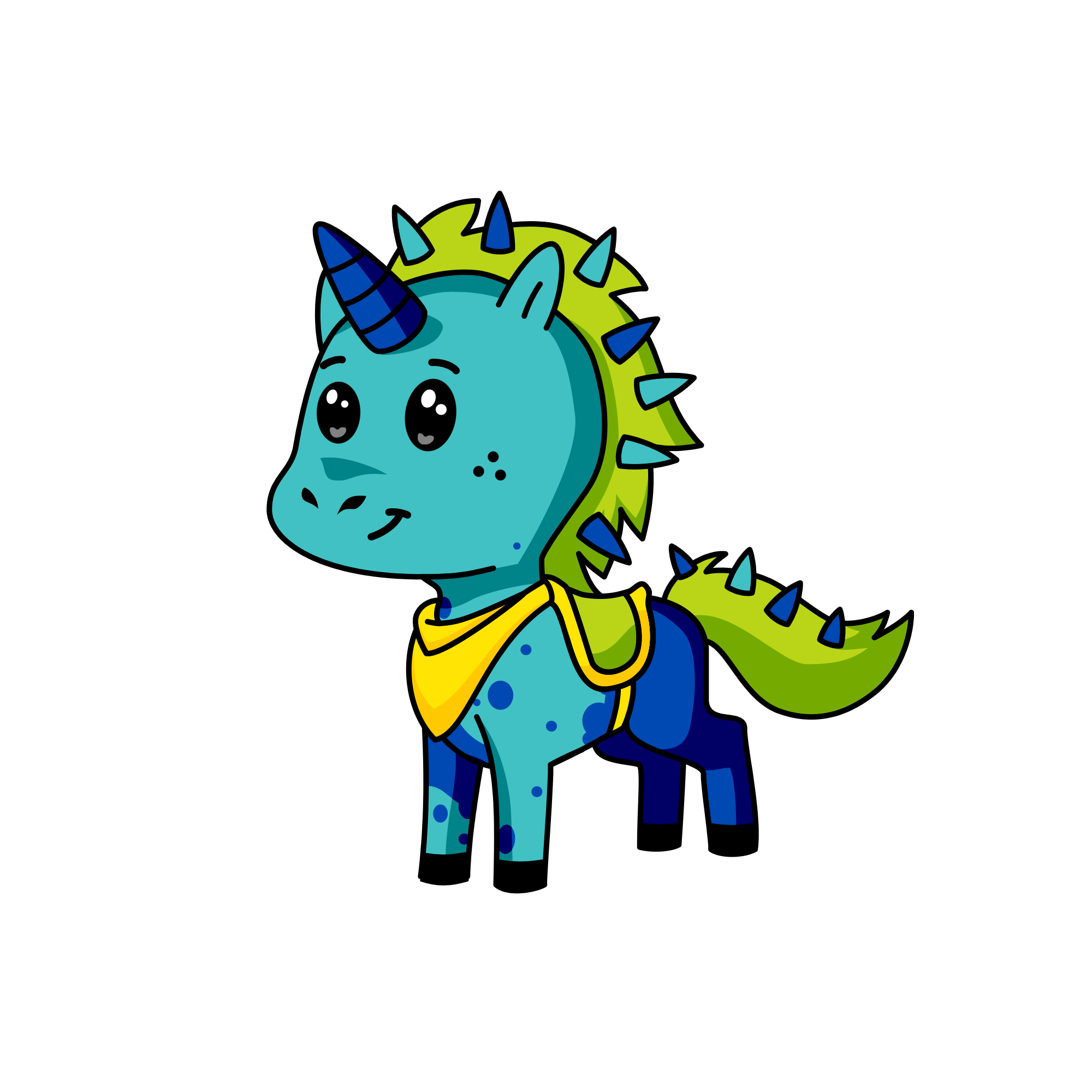 Icicle, the unicorn