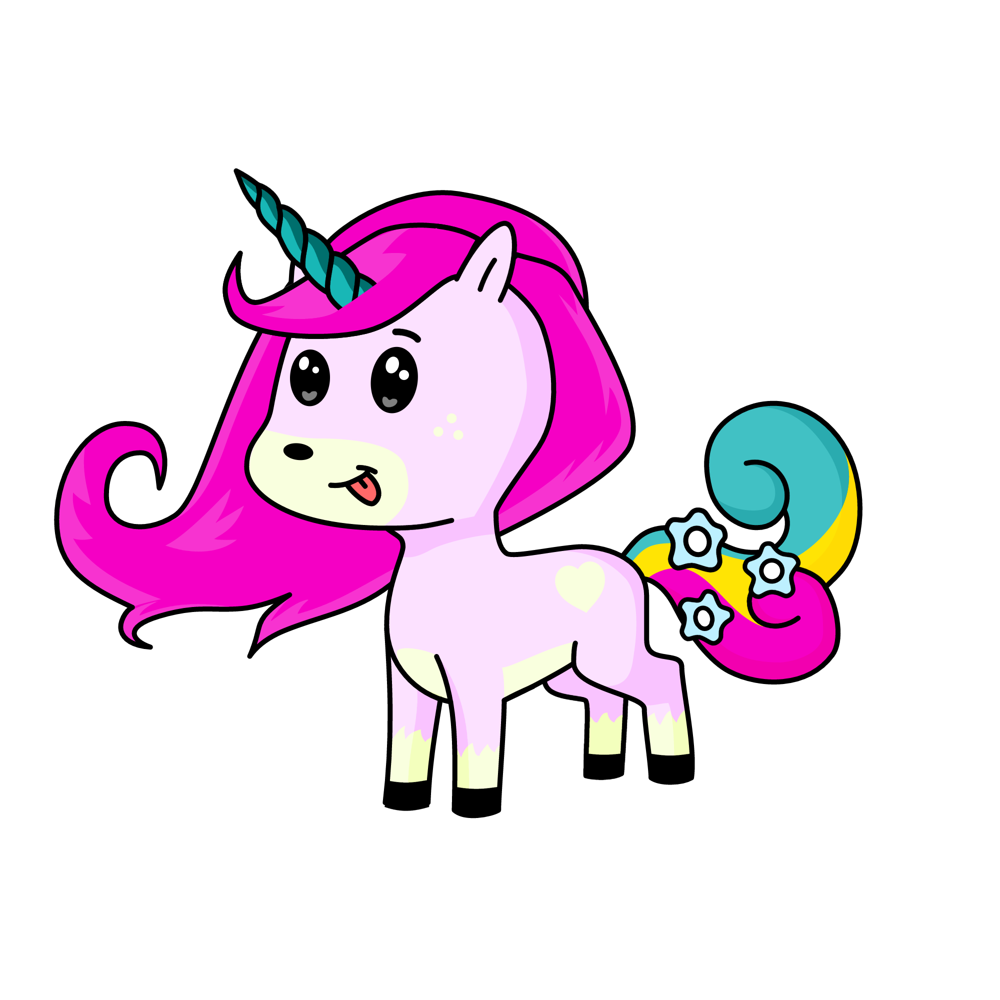 Penelope, the unicorn