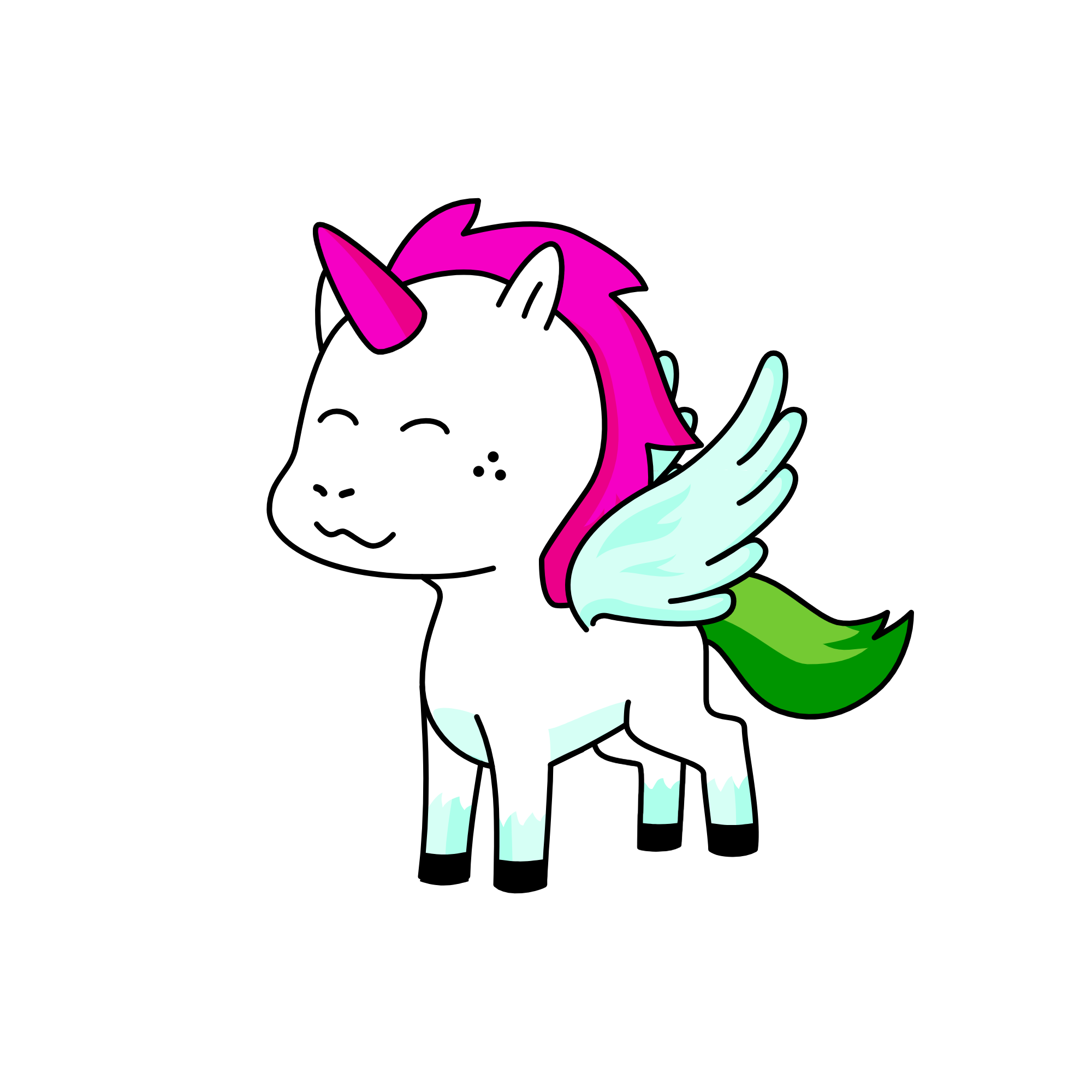 Adopt me , the unicorn