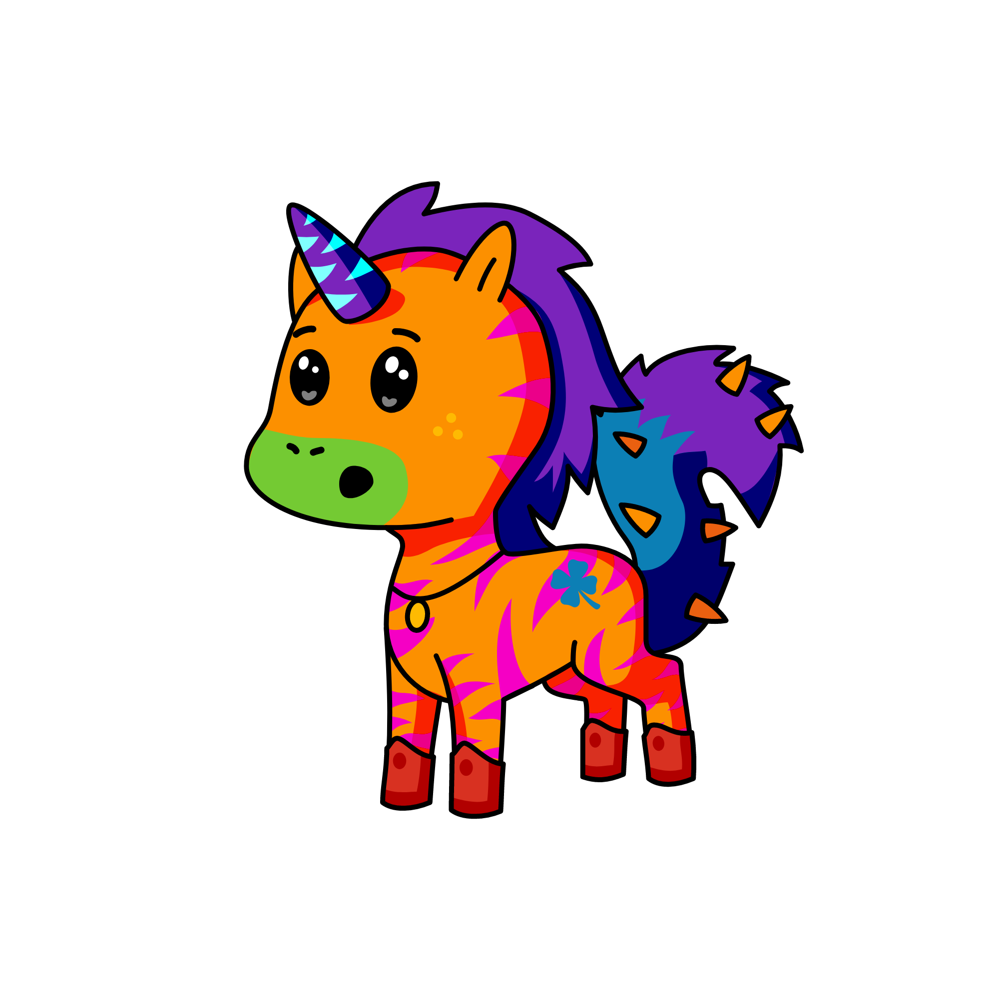 Unicornio ultra, the unicorn