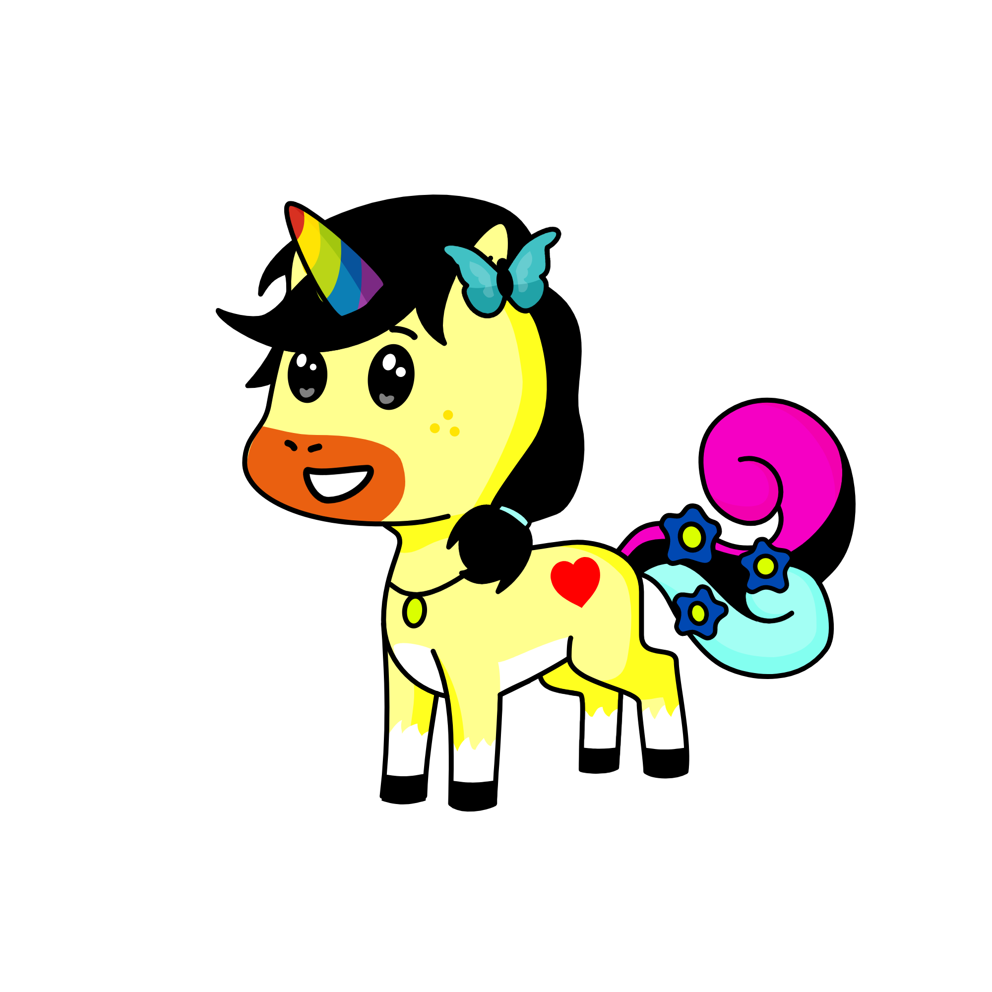 Mila, the unicorn