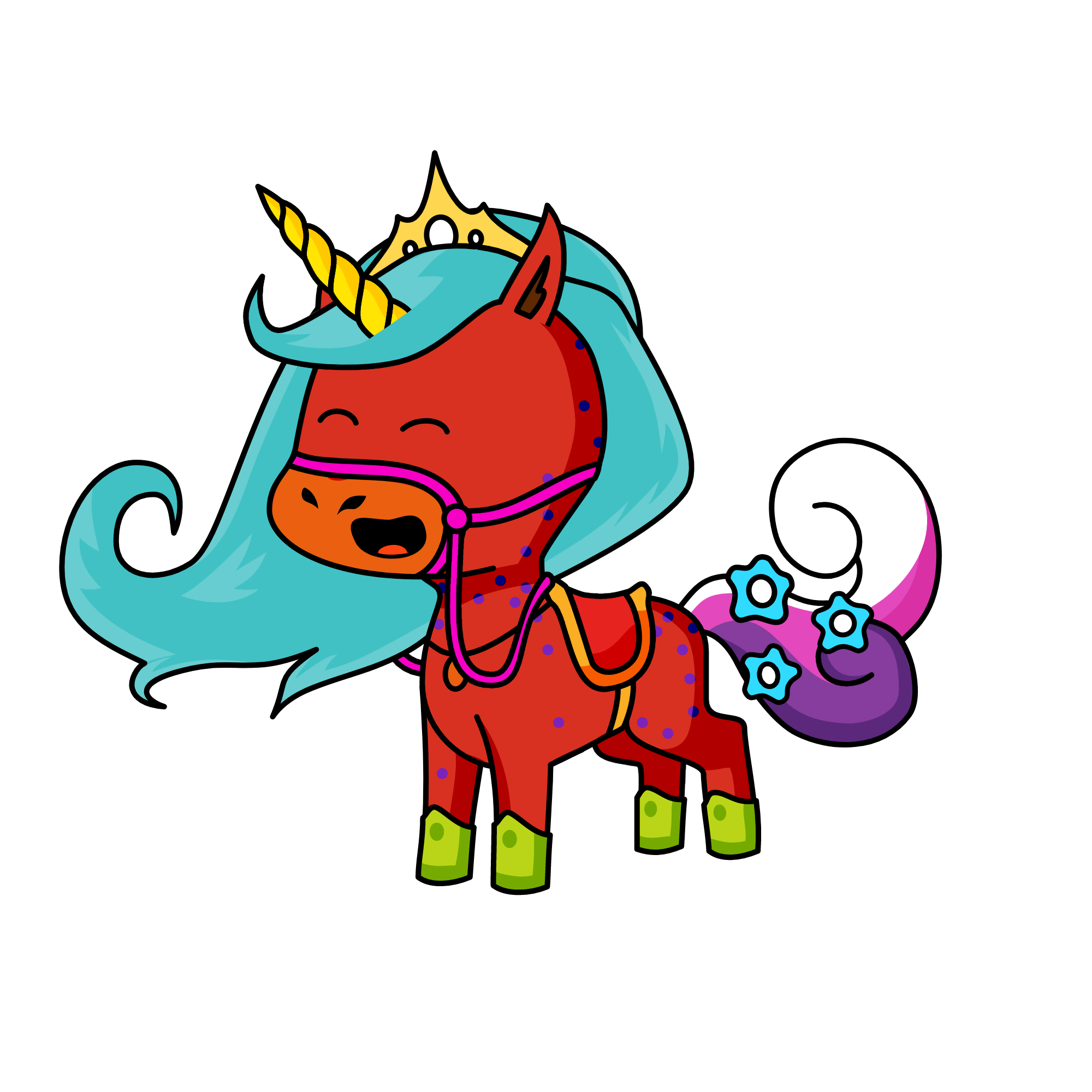 Midnight, the unicorn