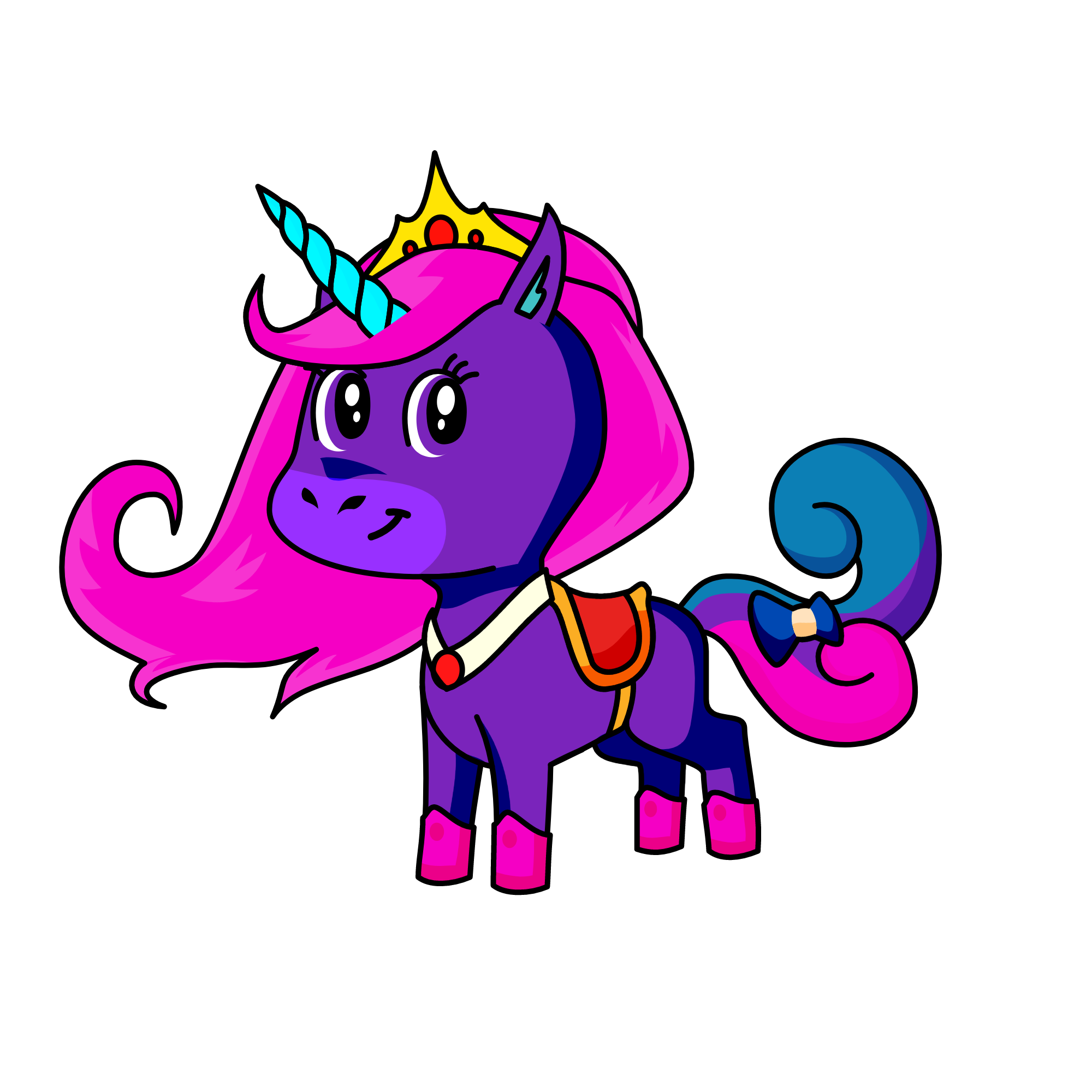 Zanty, the unicorn