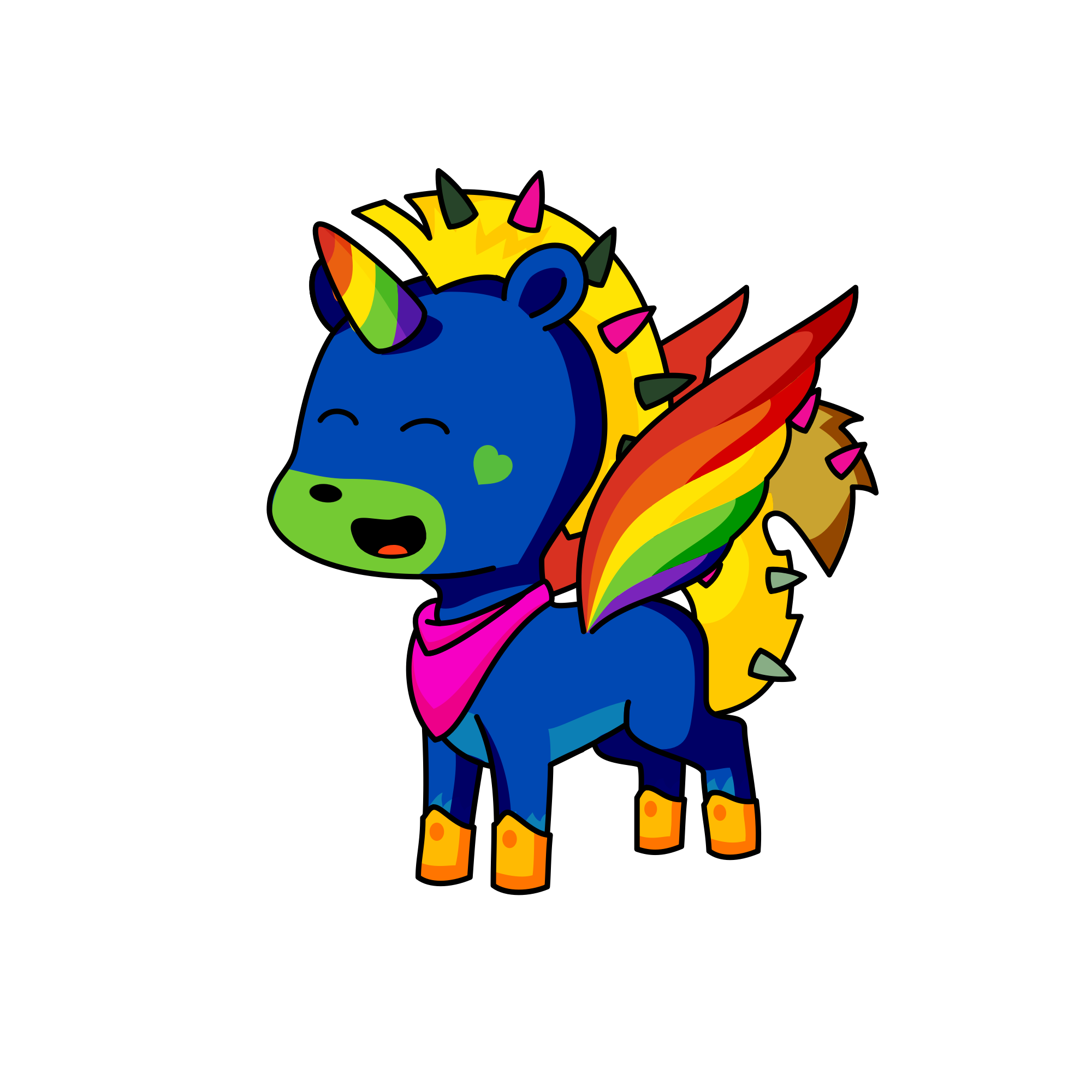Hello, the unicorn