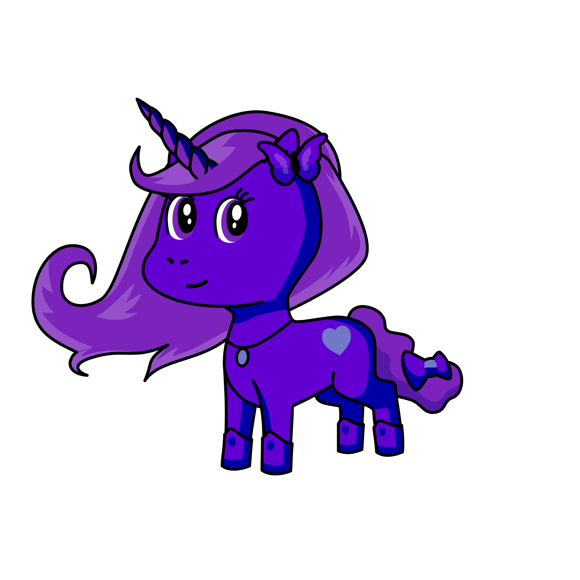 Luna, the unicorn