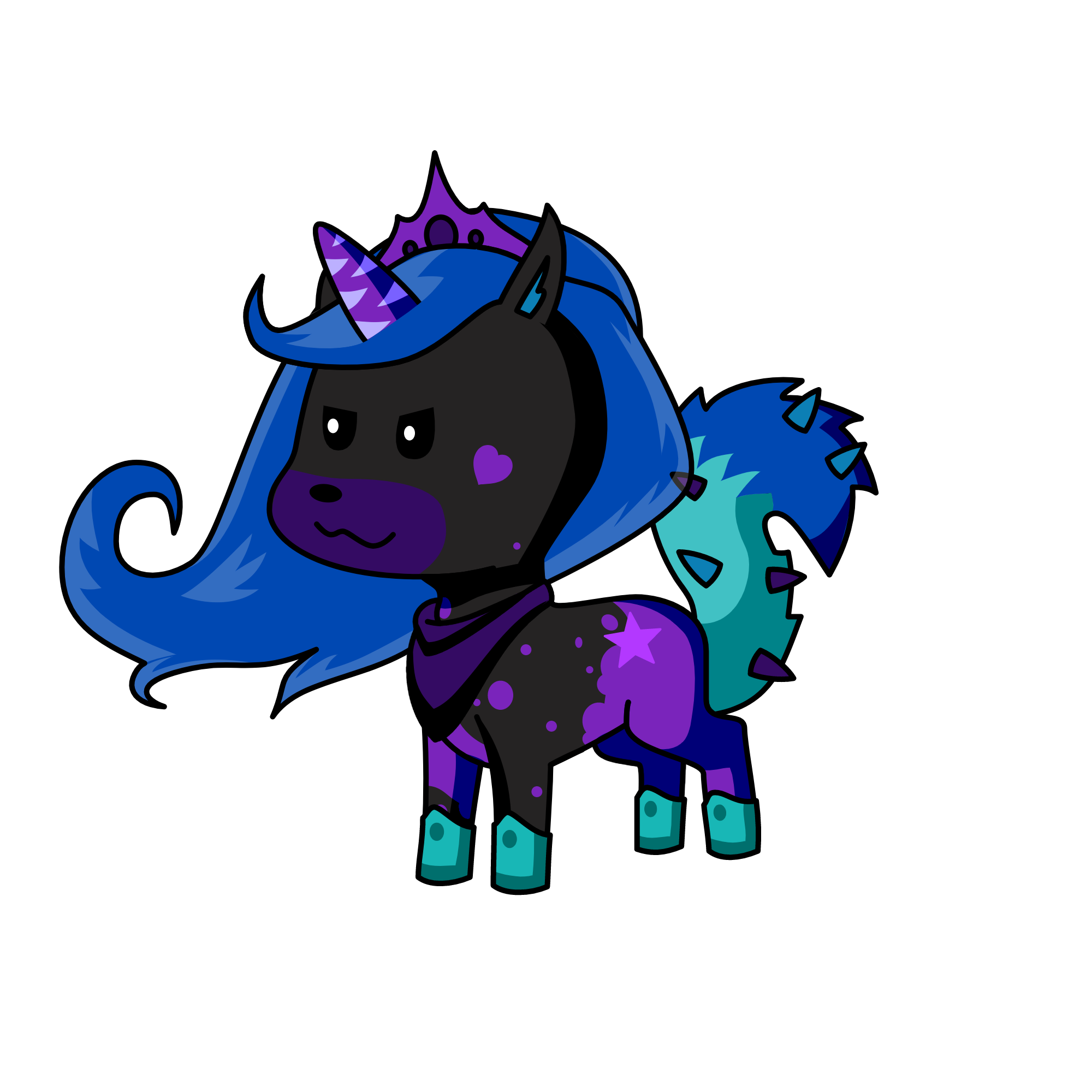 unicorn of darkness, the unicorn