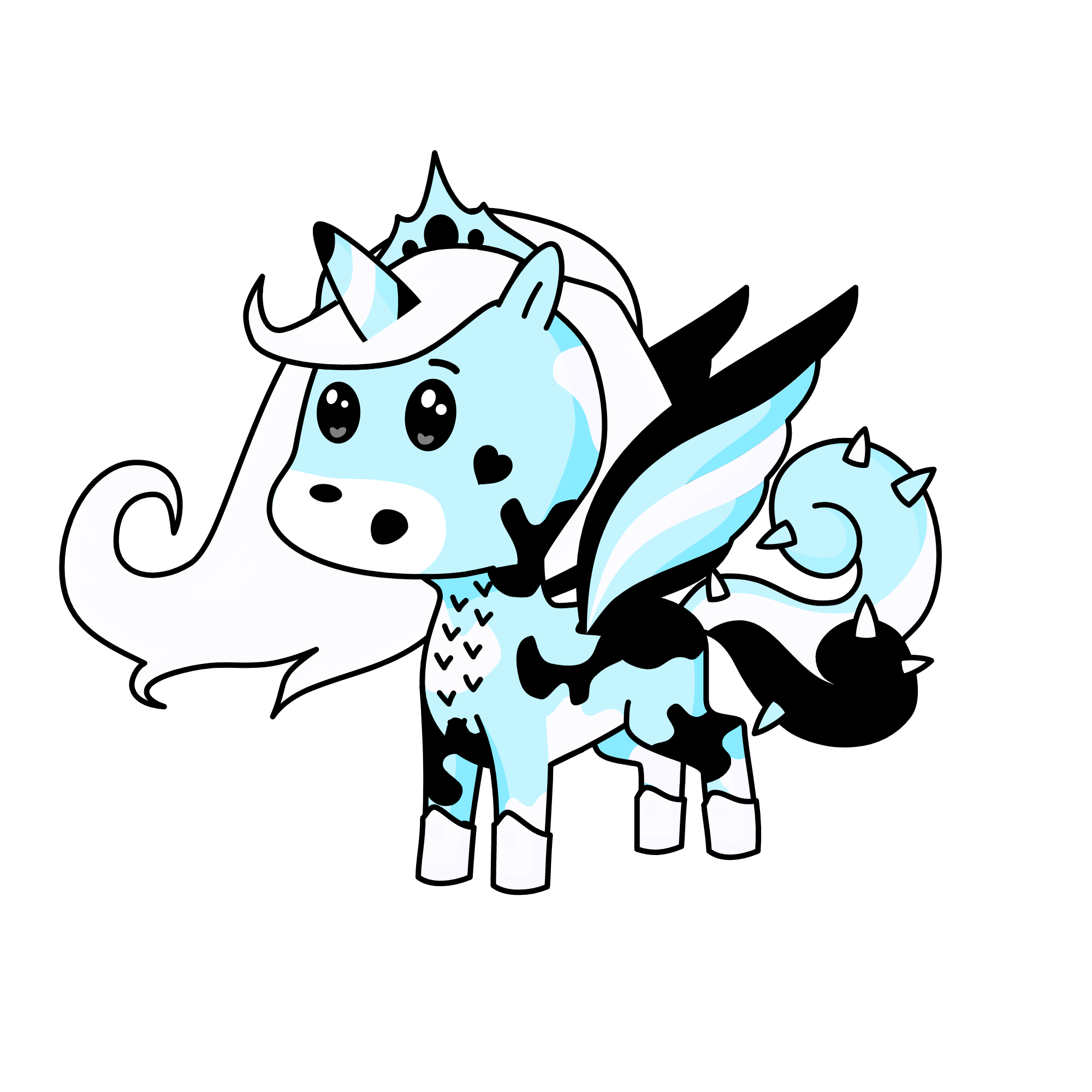 crazy, the unicorn