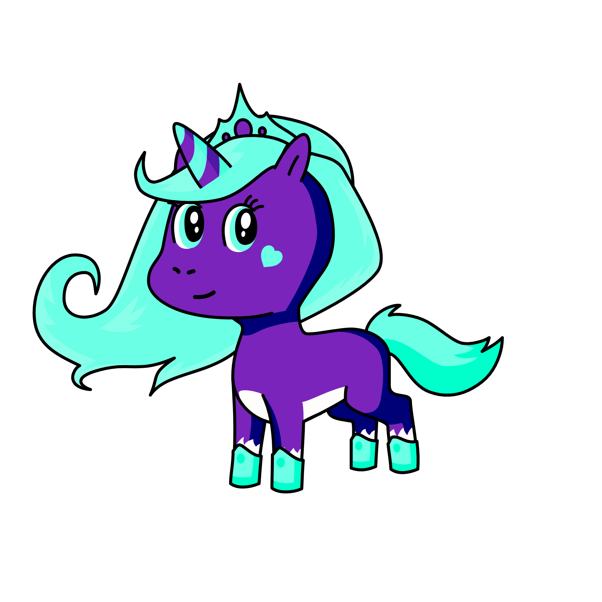 flurry, the unicorn