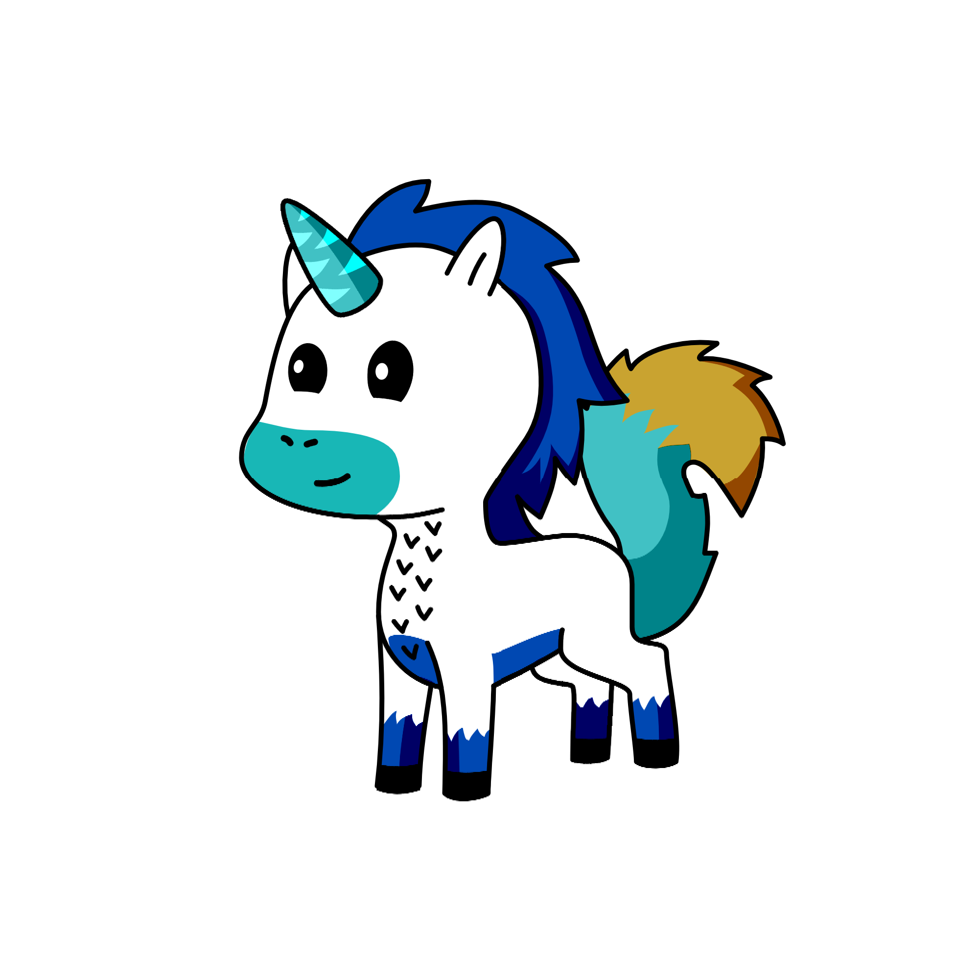Luna, the unicorn