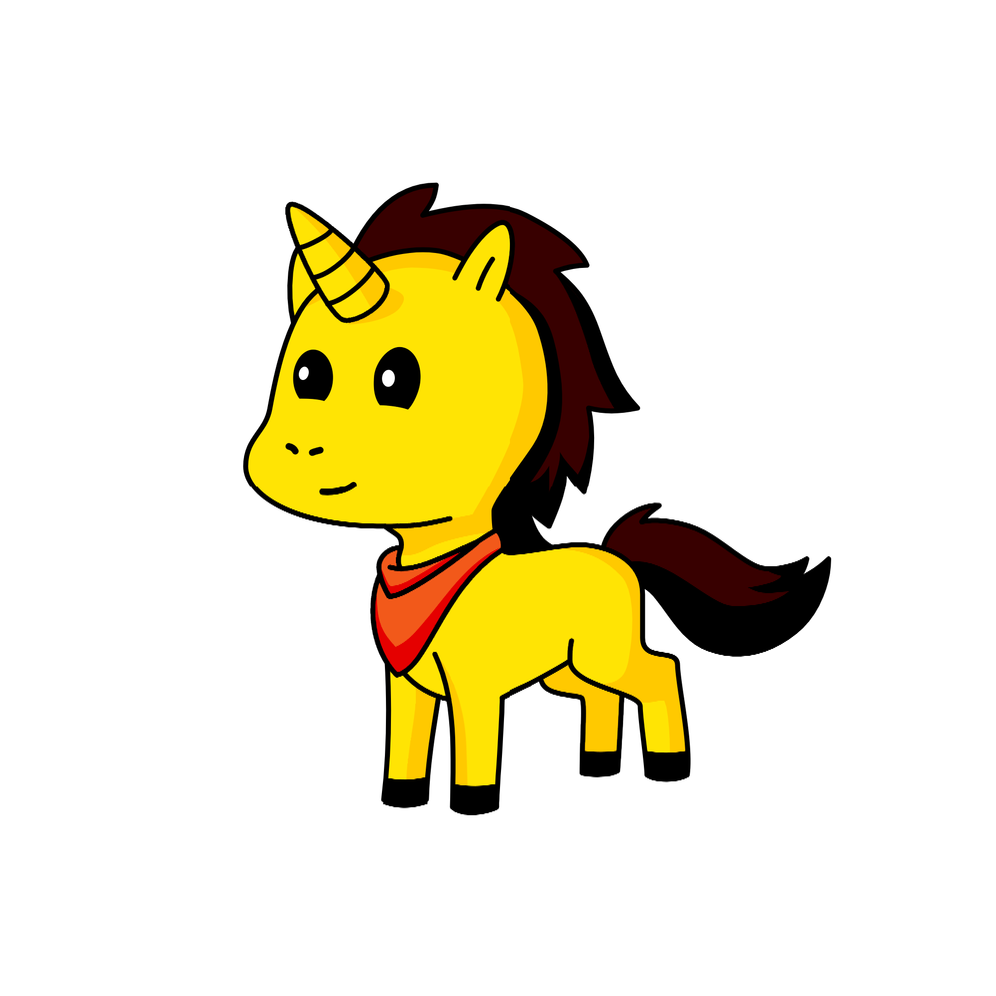Bubebee, the unicorn