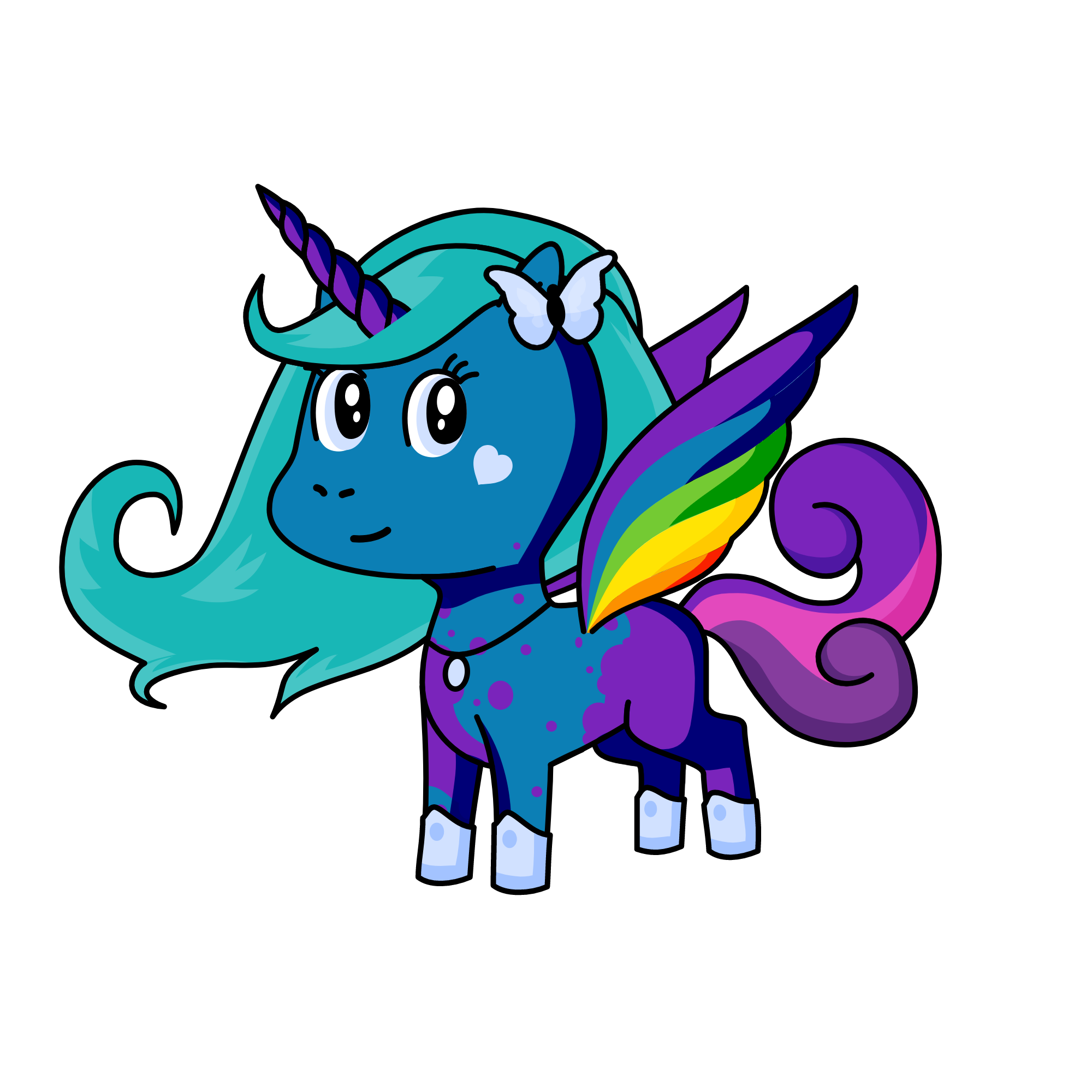 نجمة الشتاء, the unicorn