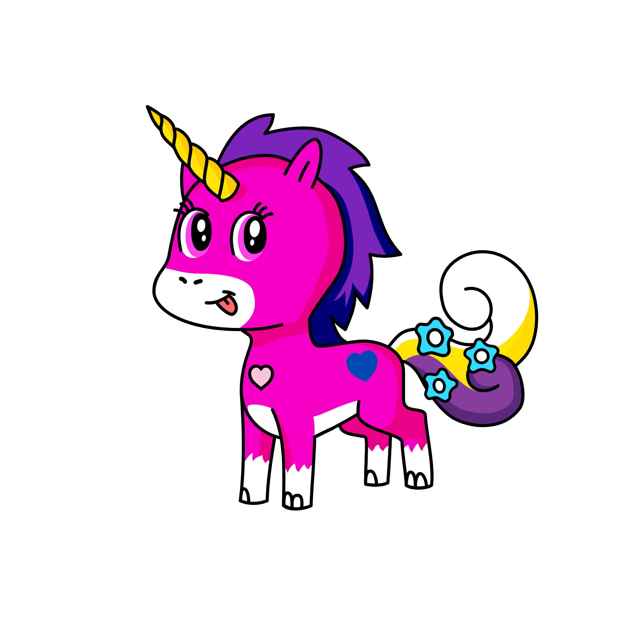Evelin , the unicorn