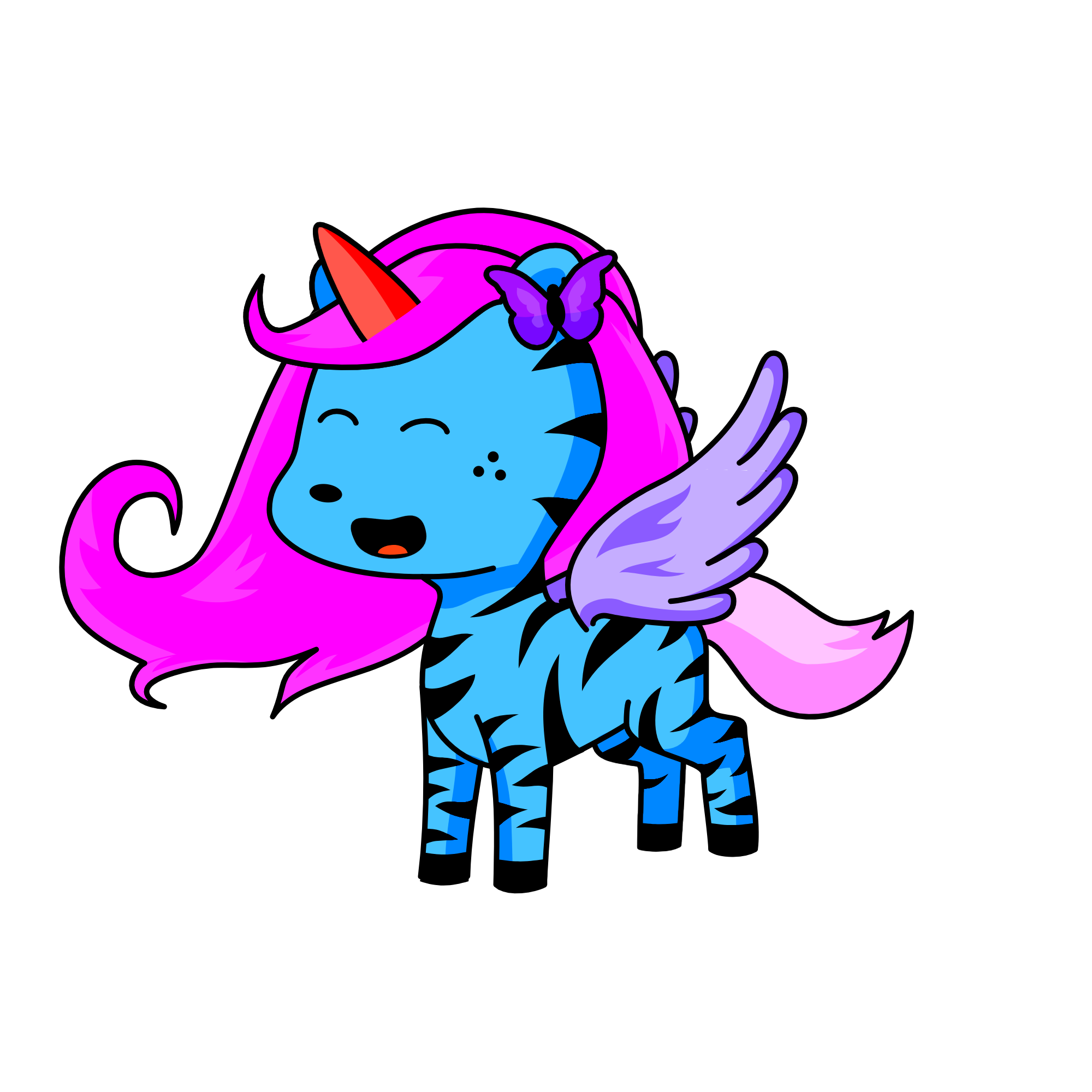 La Na, the unicorn