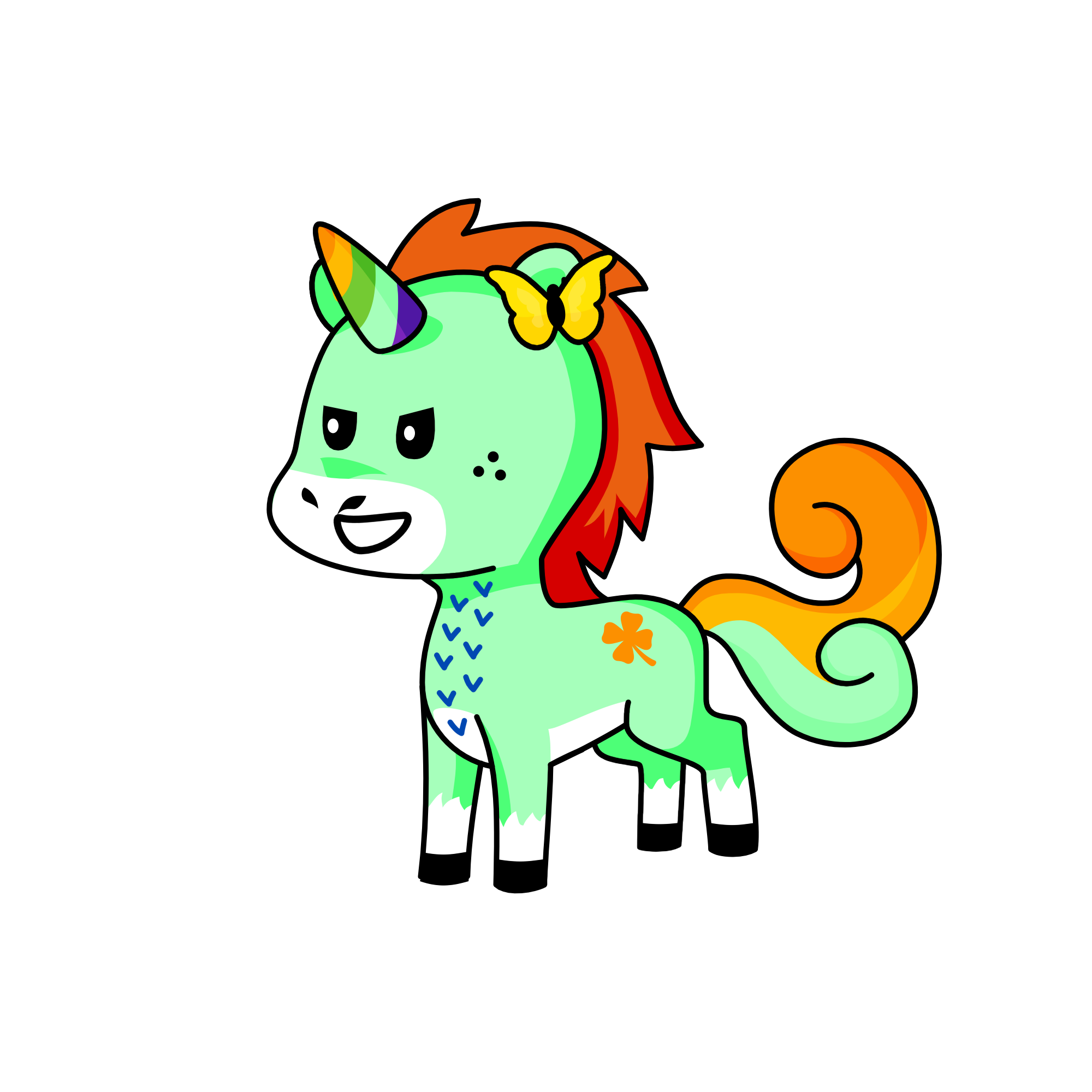 hddhdye8e, the unicorn