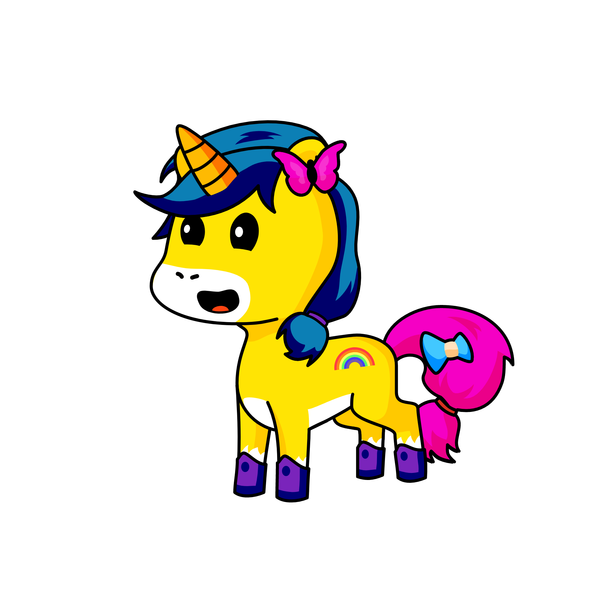 Freya Elizabeth, the unicorn