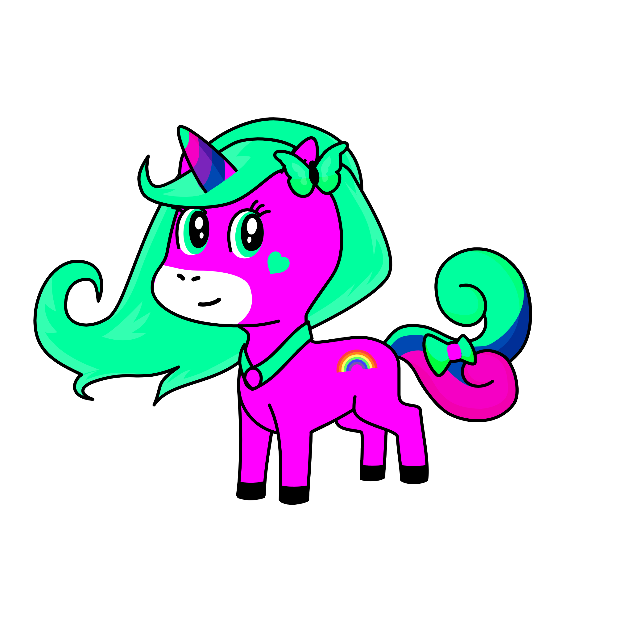 iygfddddddddddzxnhj, the unicorn