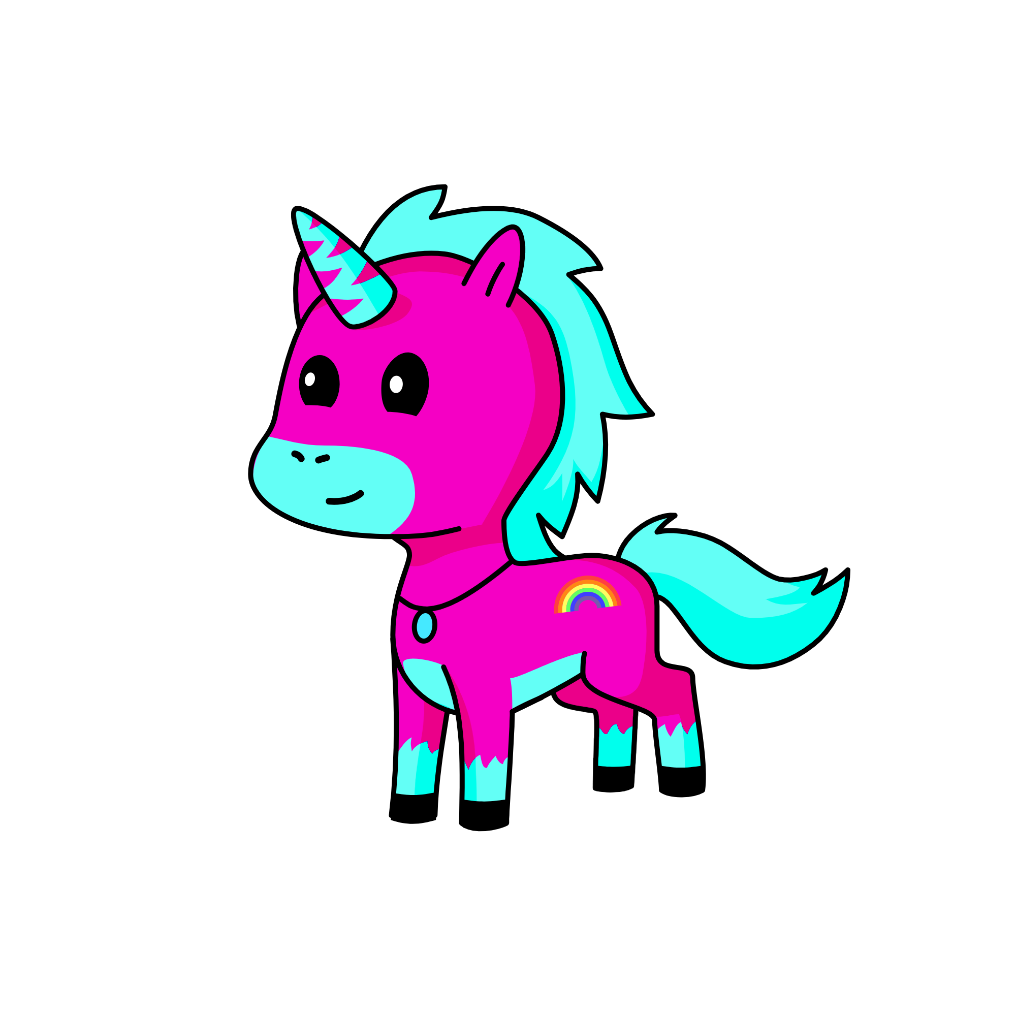 hi, the unicorn
