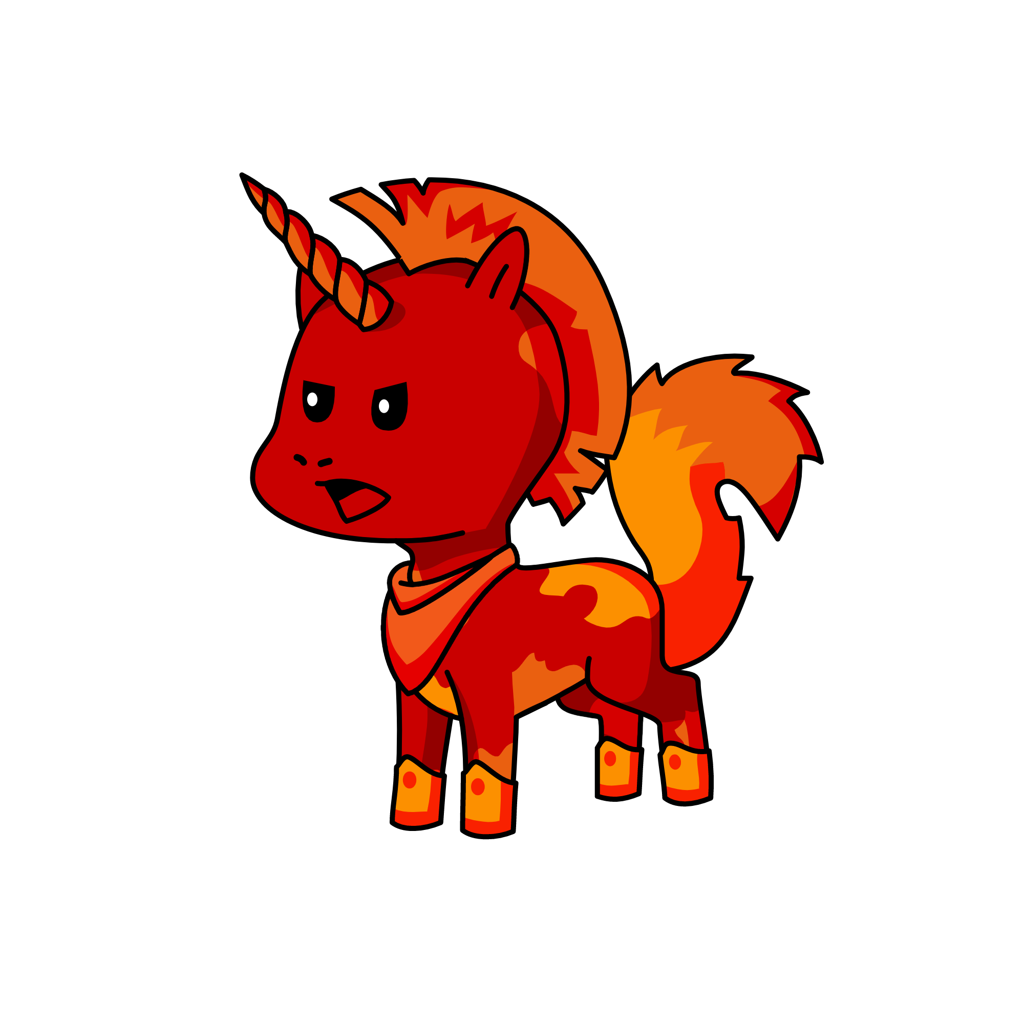 Foxy, the unicorn