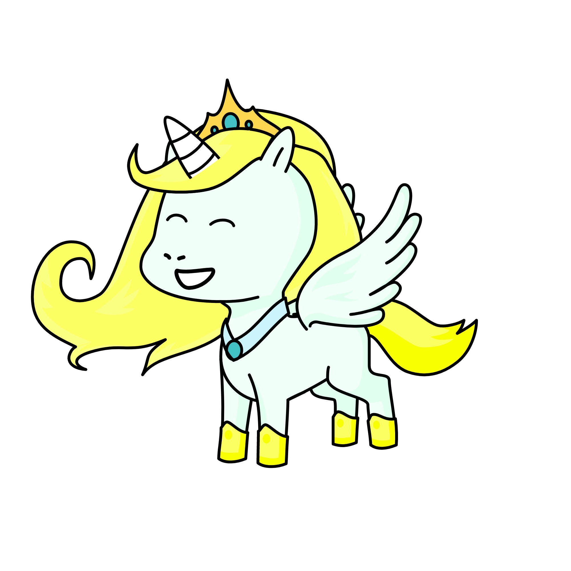 angelu karaliaus dukra, the unicorn