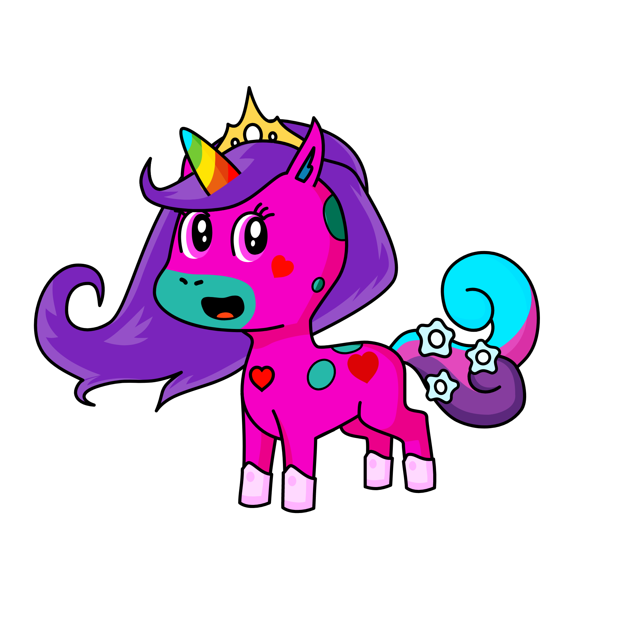 daisy, the unicorn