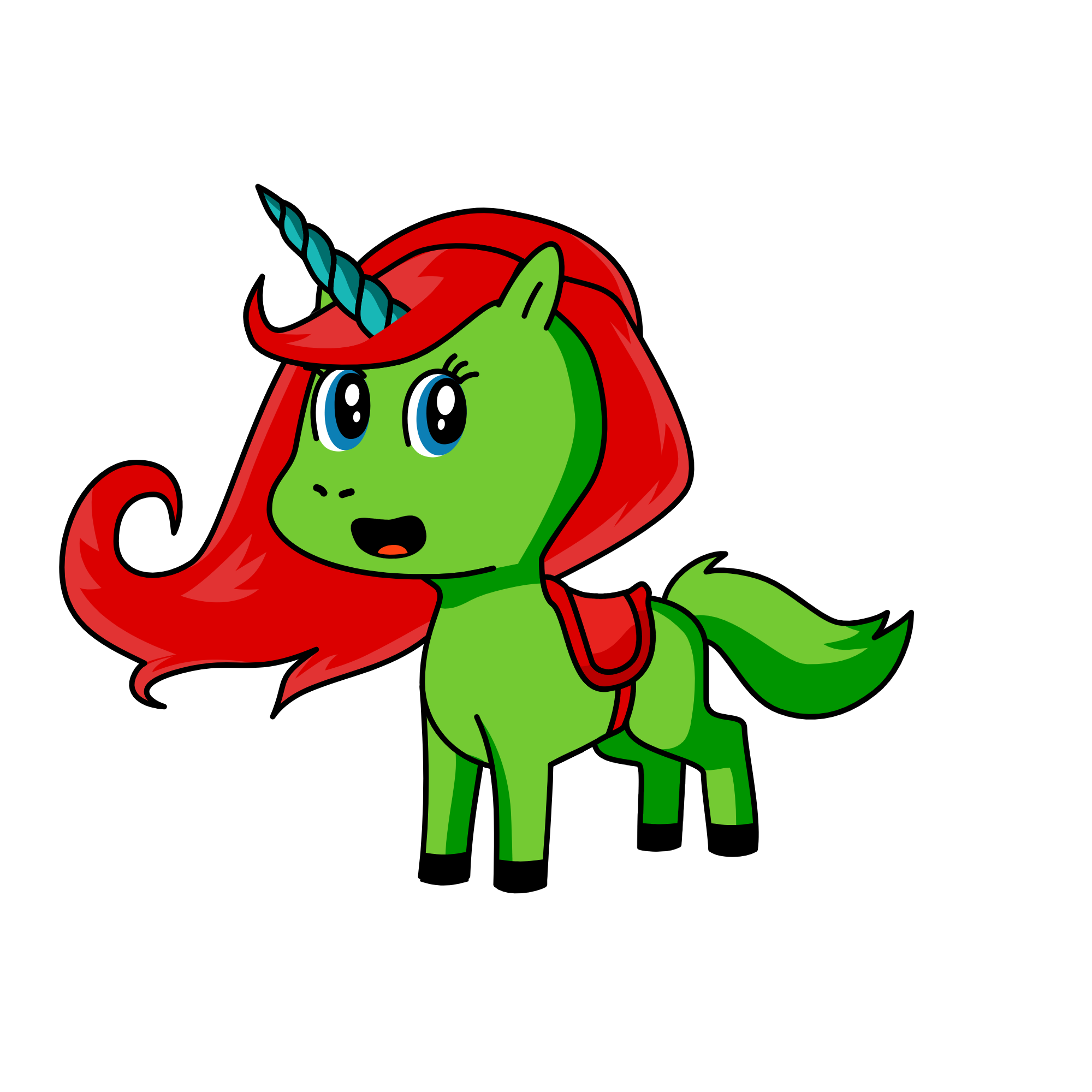 Kushina, the unicorn