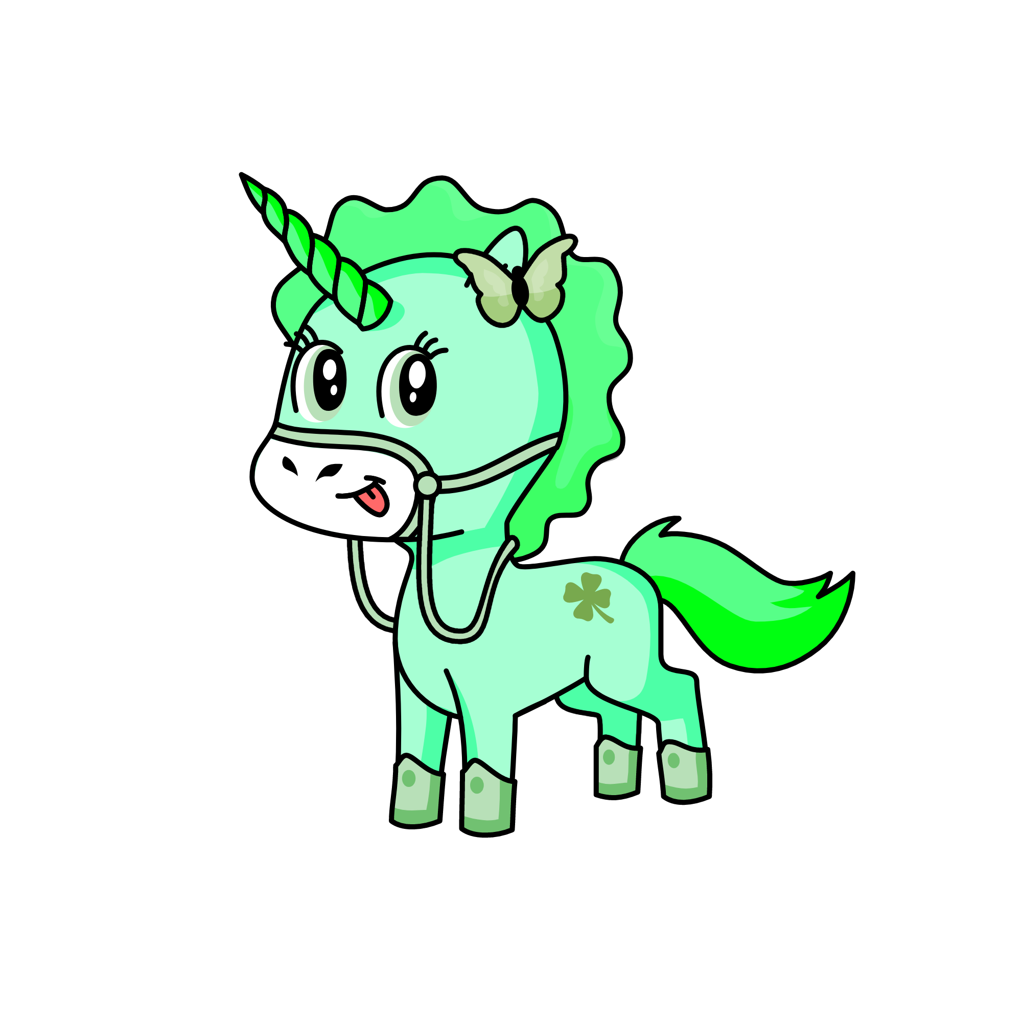 Mentita, the unicorn