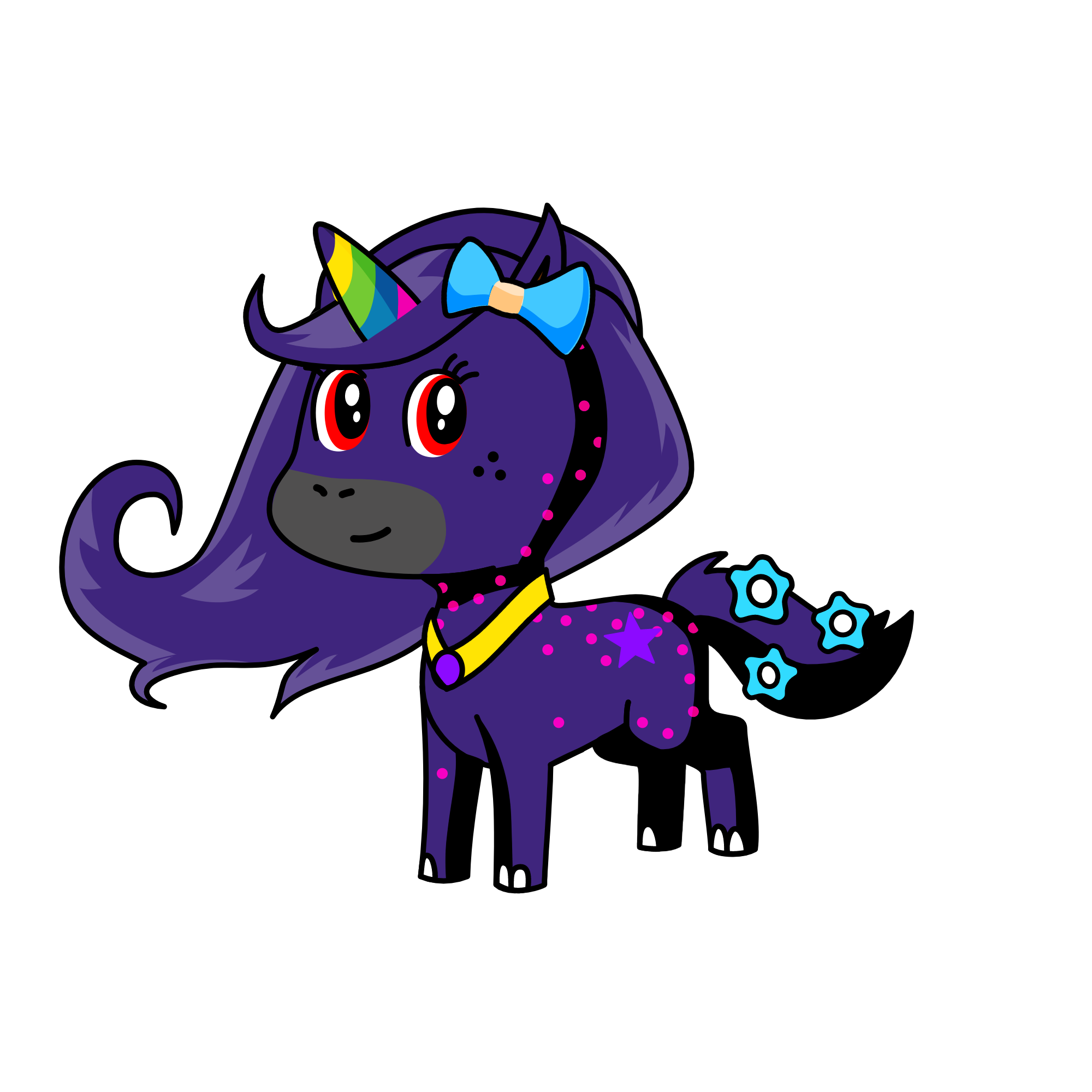 Aisha, the unicorn