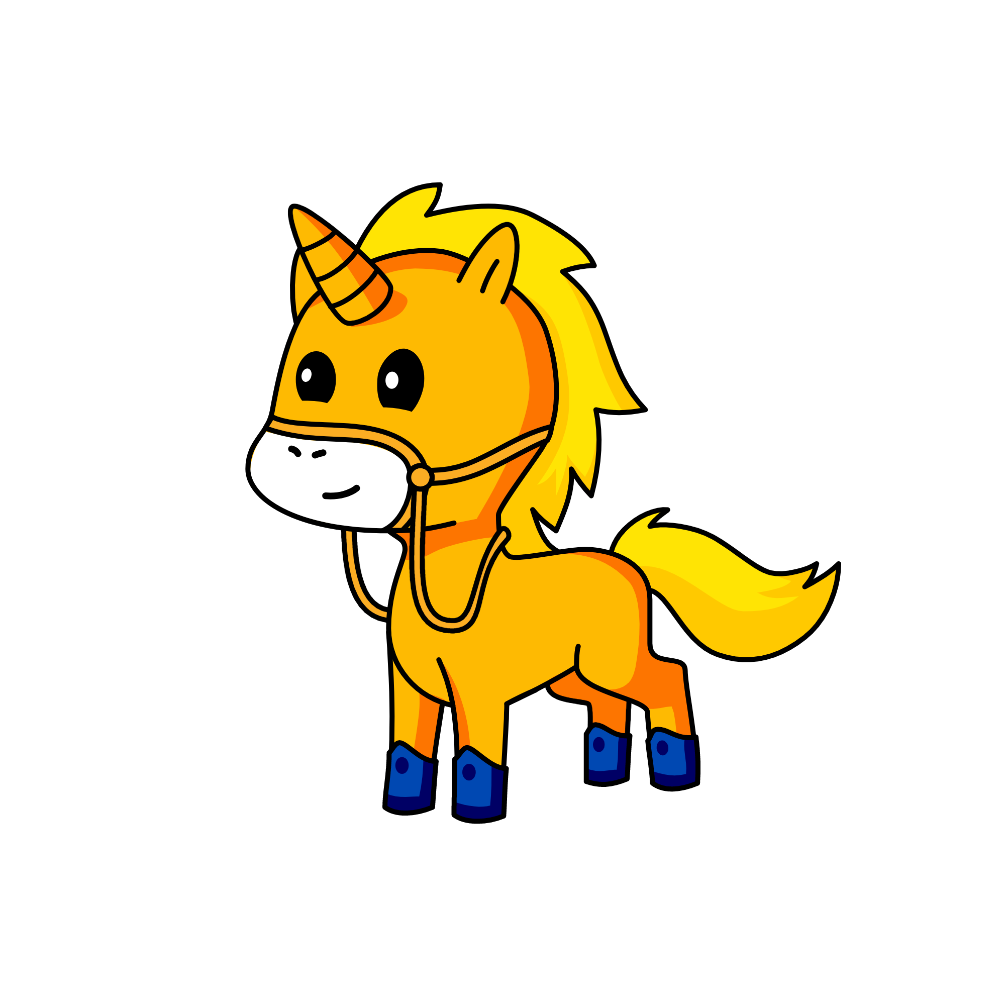 Pony, the unicorn