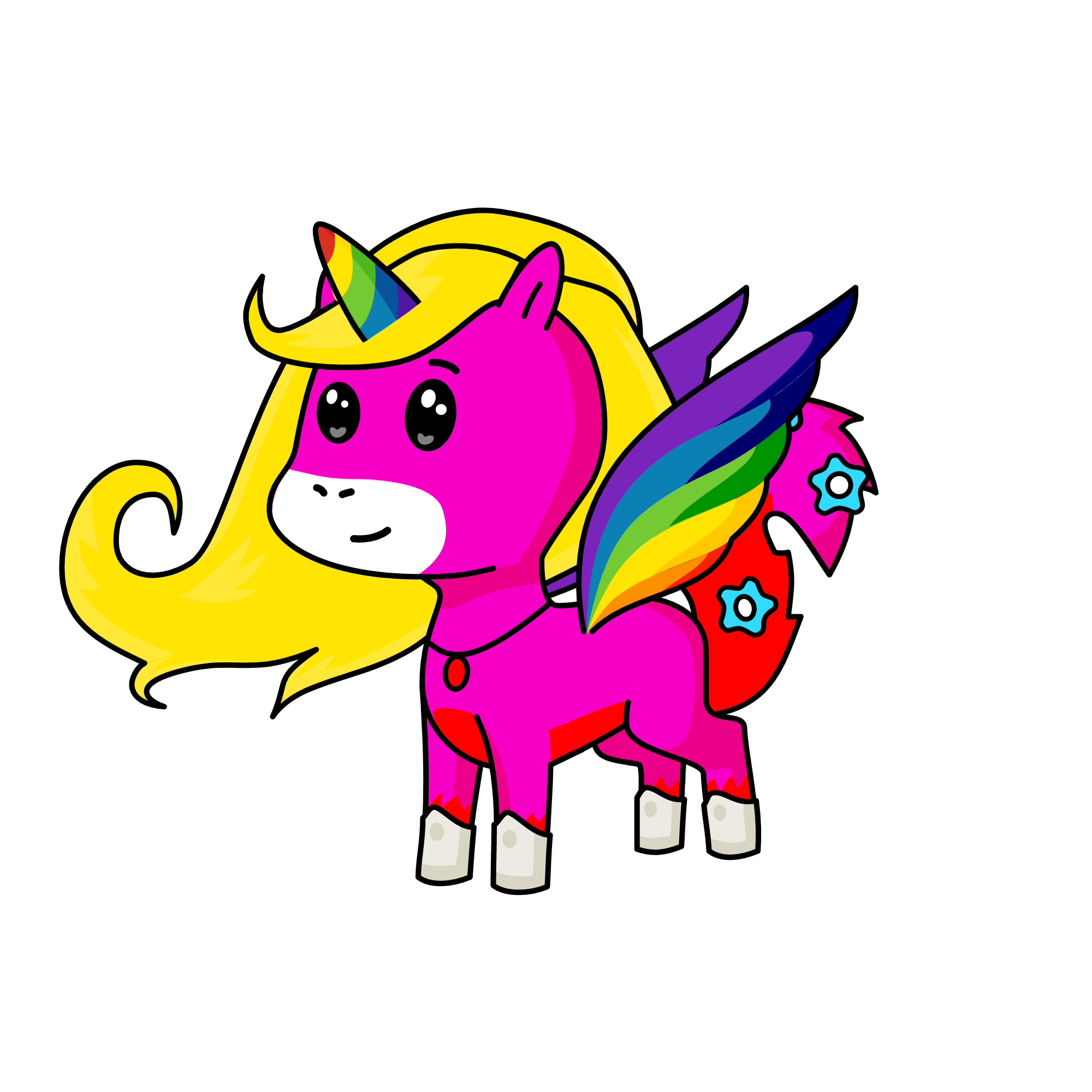 Sofi, the unicorn