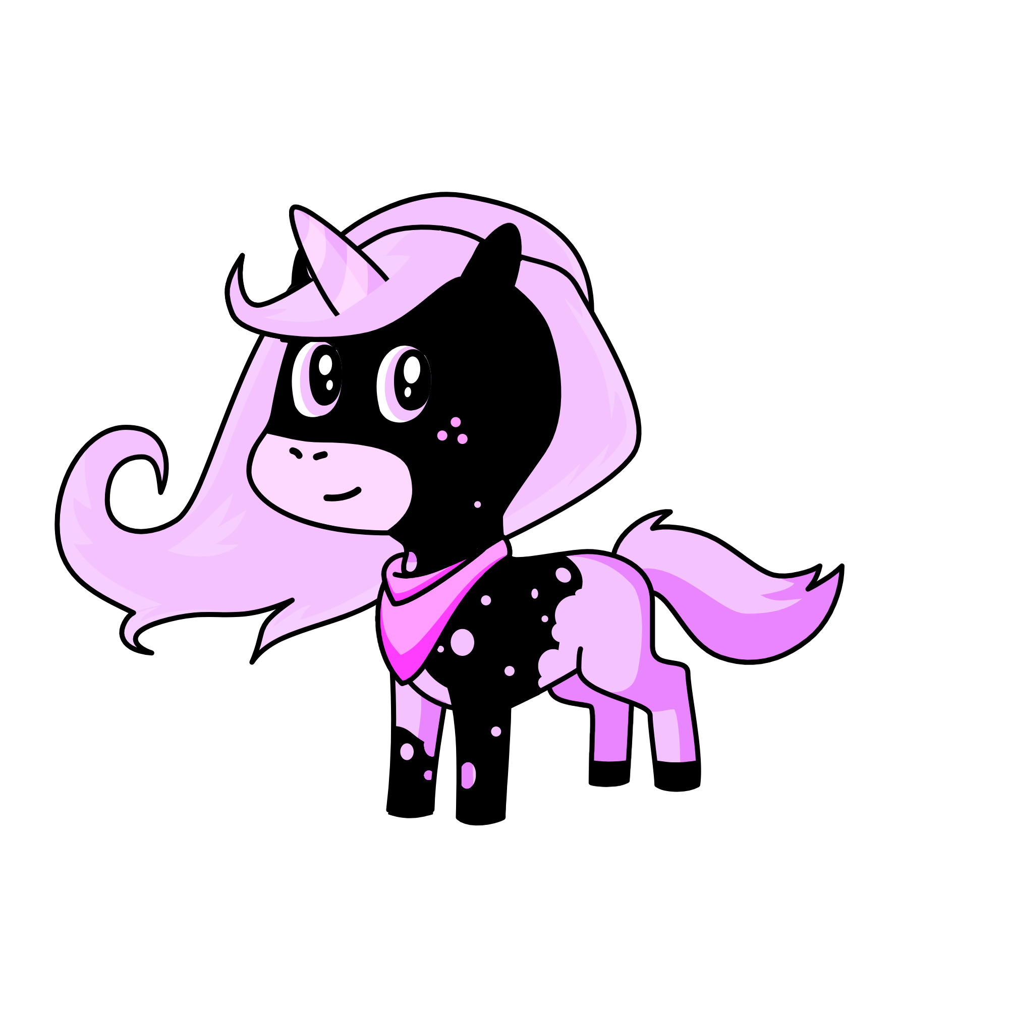 Glare, the unicorn