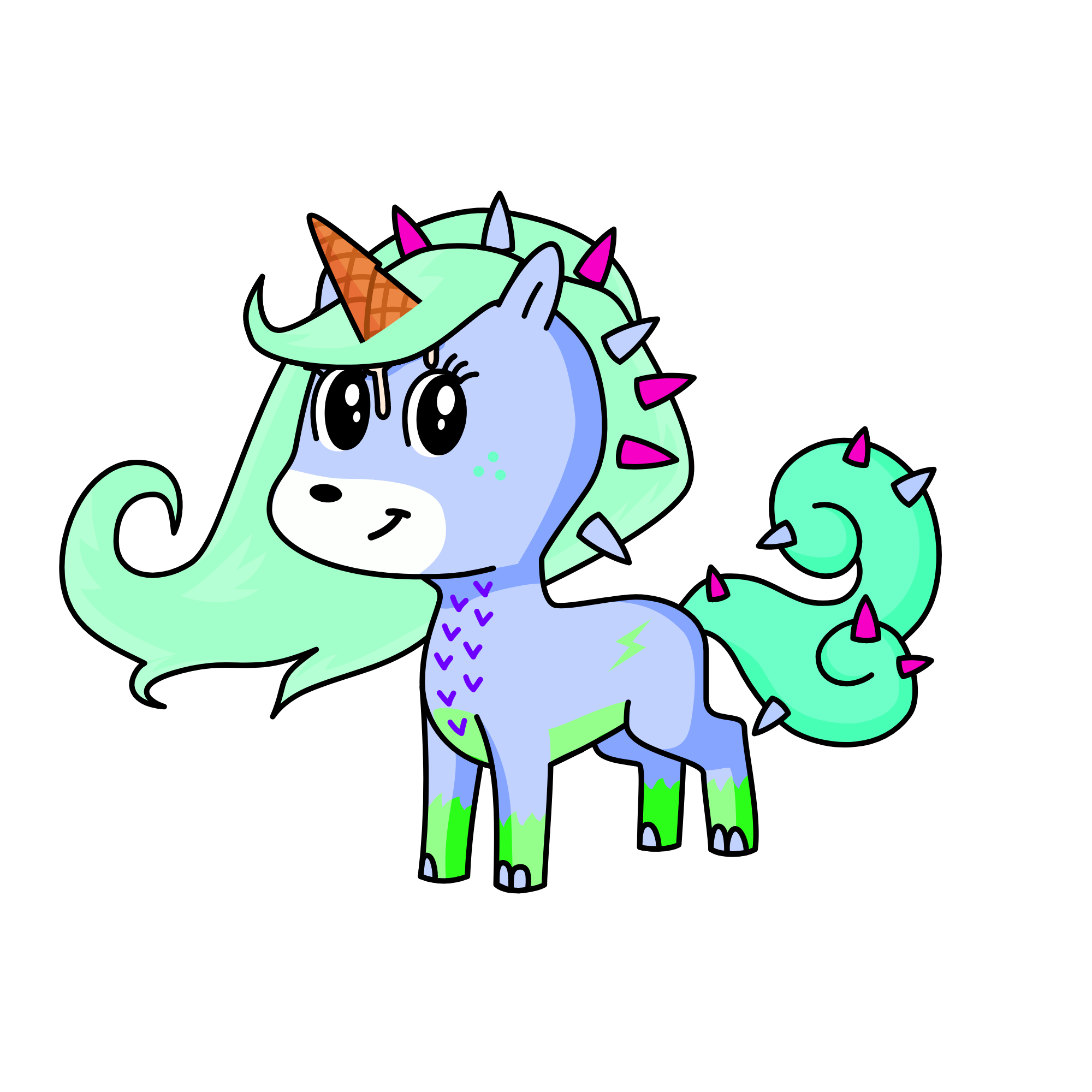Cucuruchita love❤️, the unicorn
