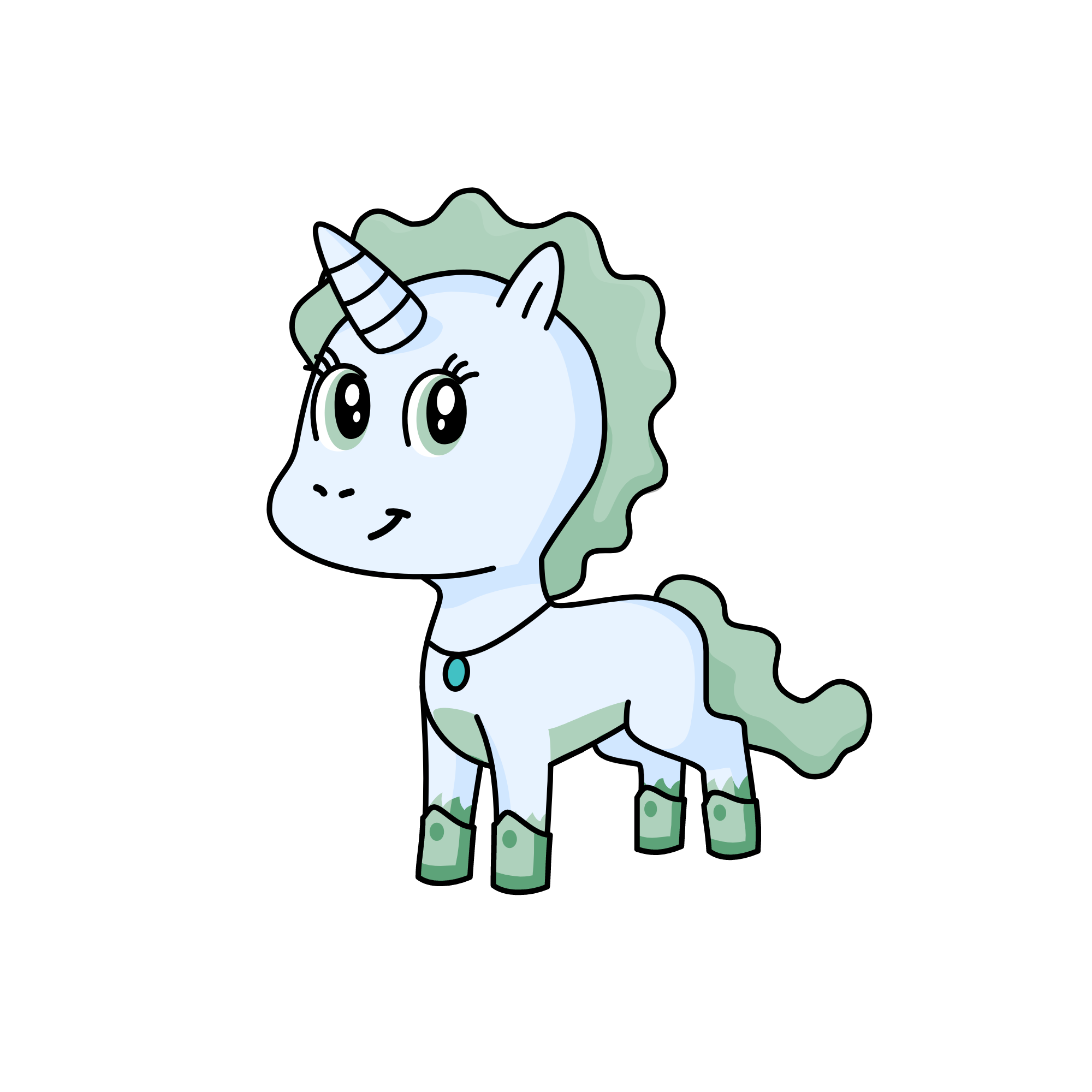 Nubesita, the unicorn