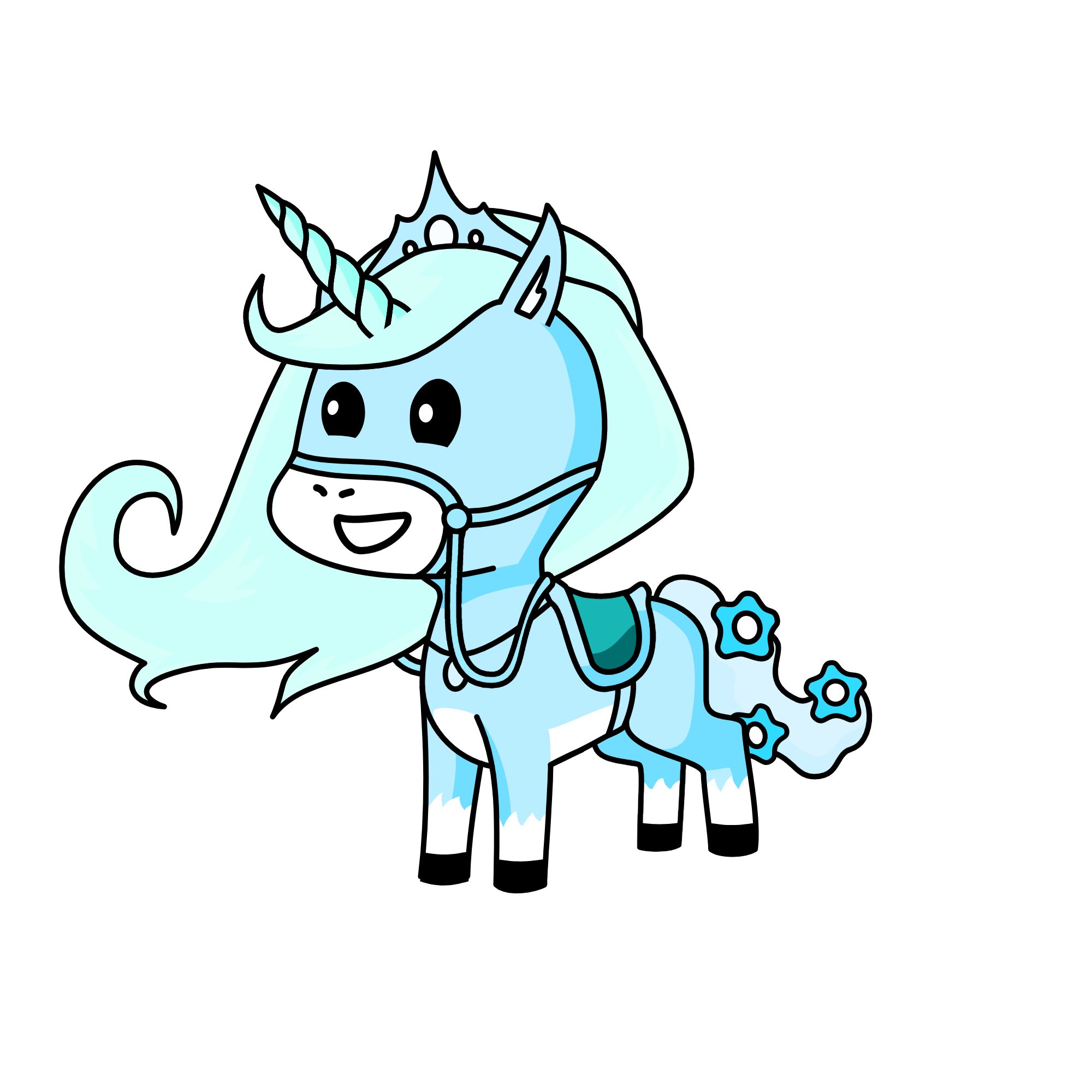 winter, the unicorn