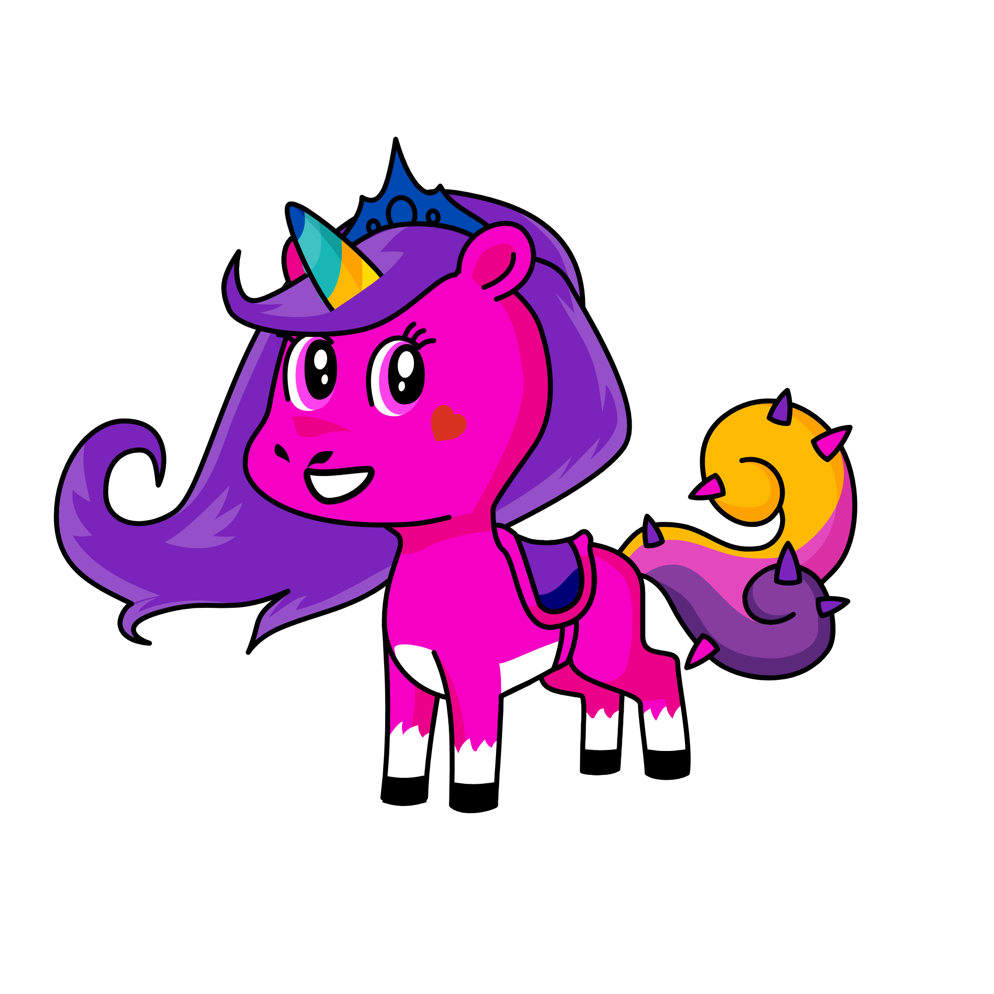 Lightning Bolt, the unicorn