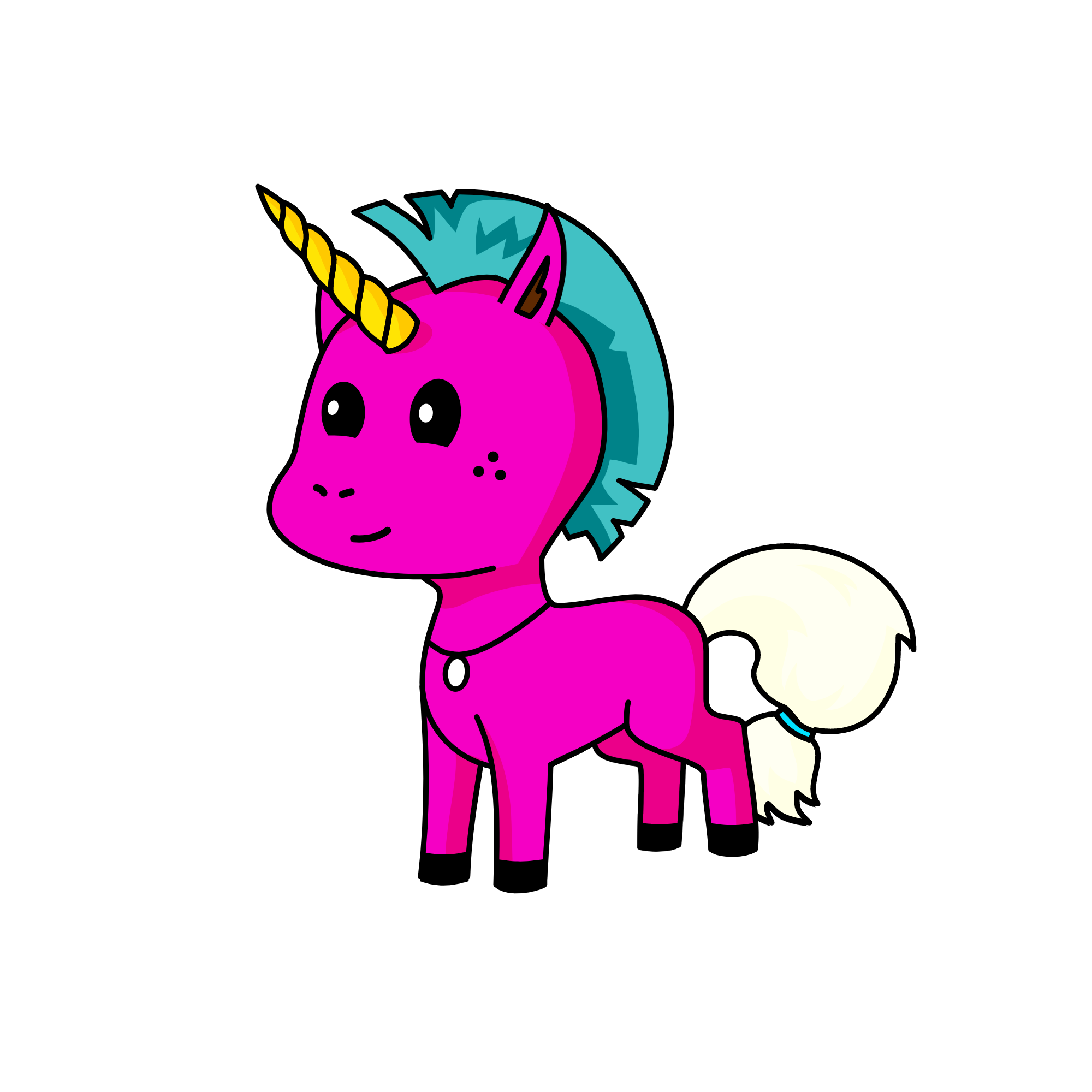 Snowy, the unicorn