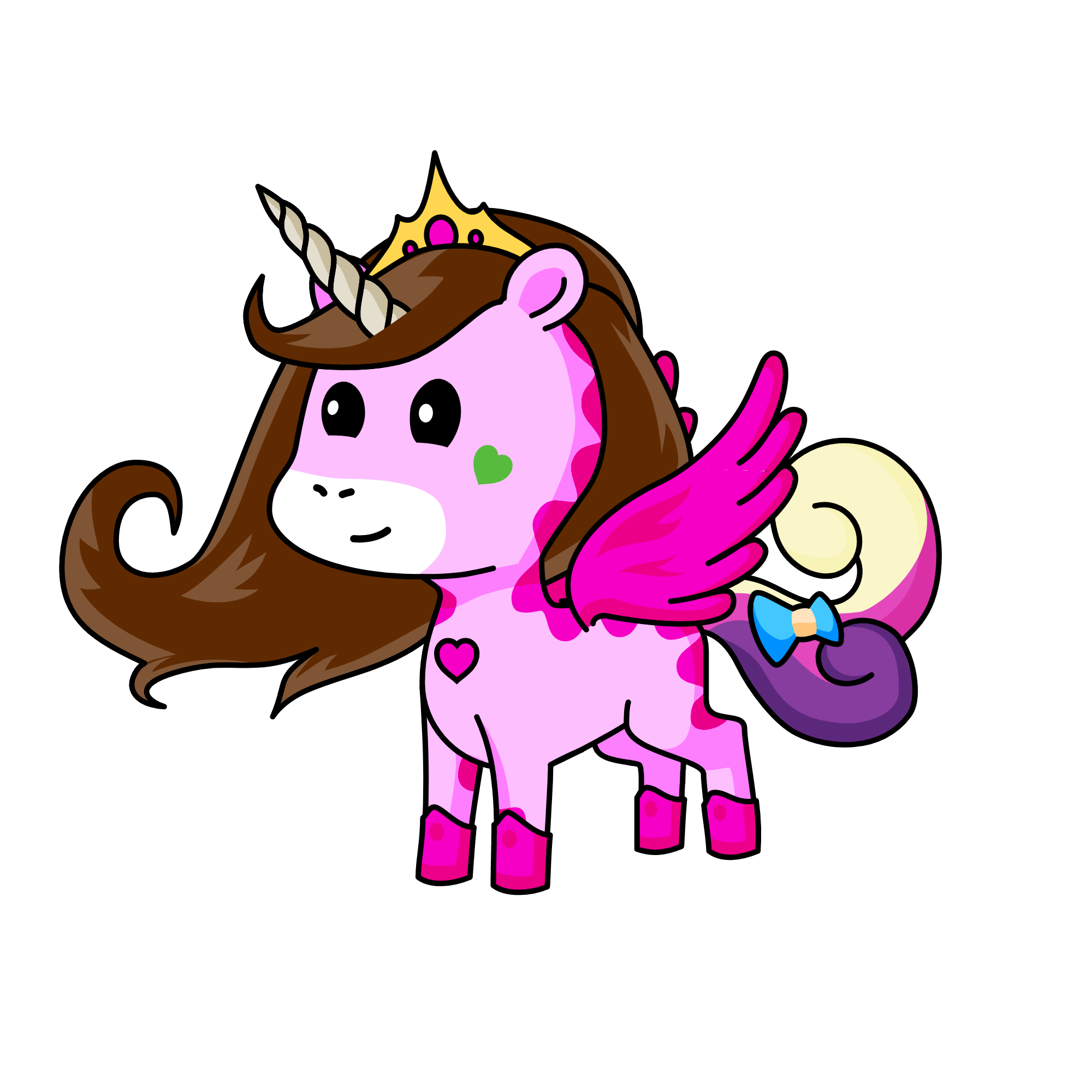 rose, the unicorn