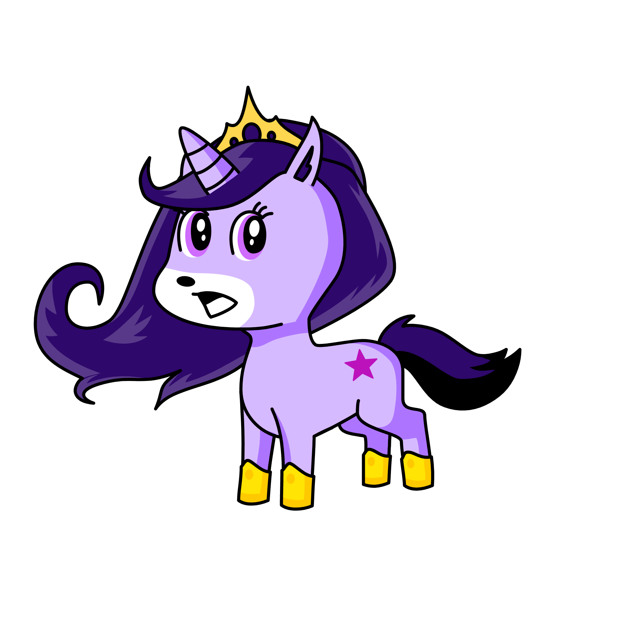 Twilight Sparkle, the unicorn