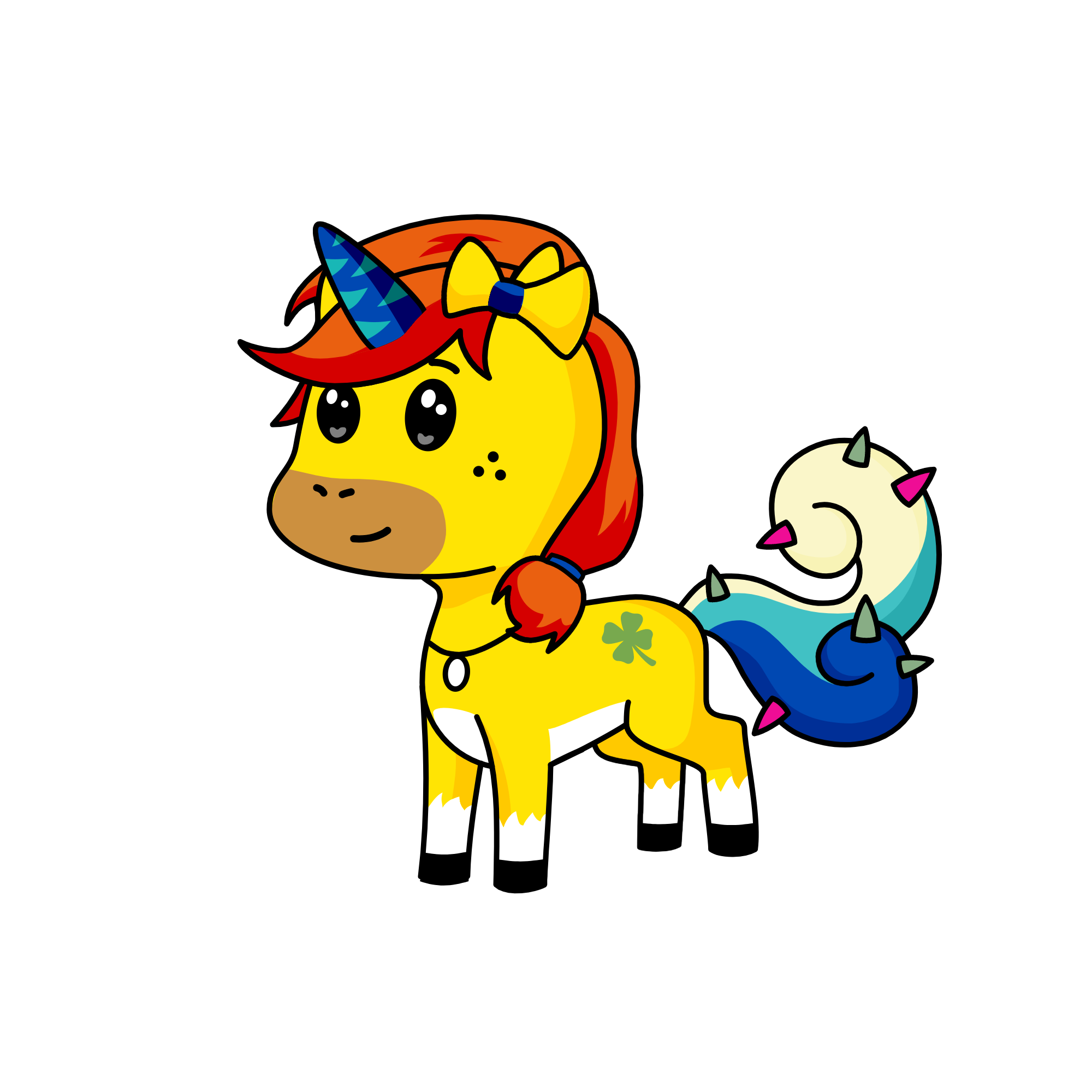summer, the unicorn