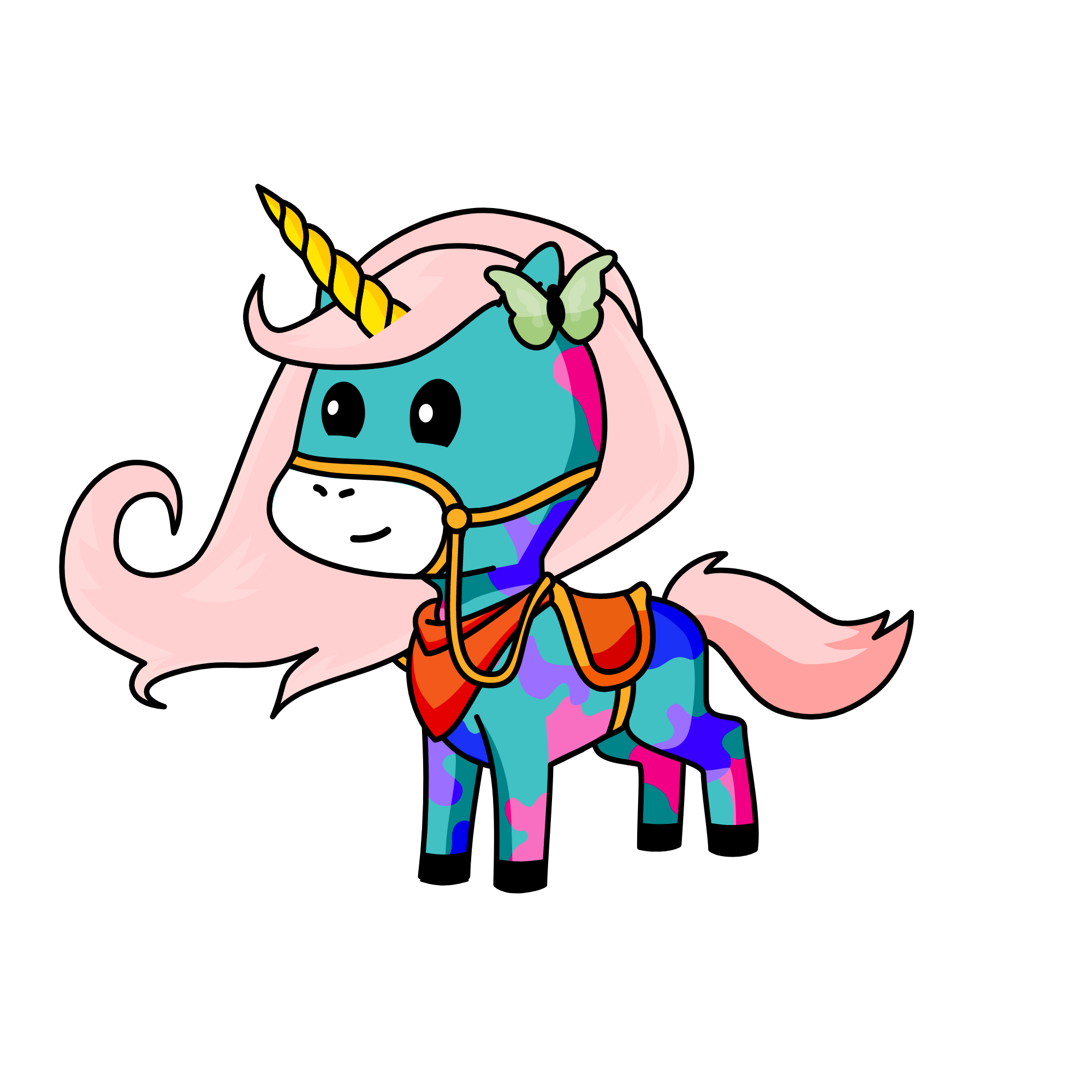 rainbo, the unicorn