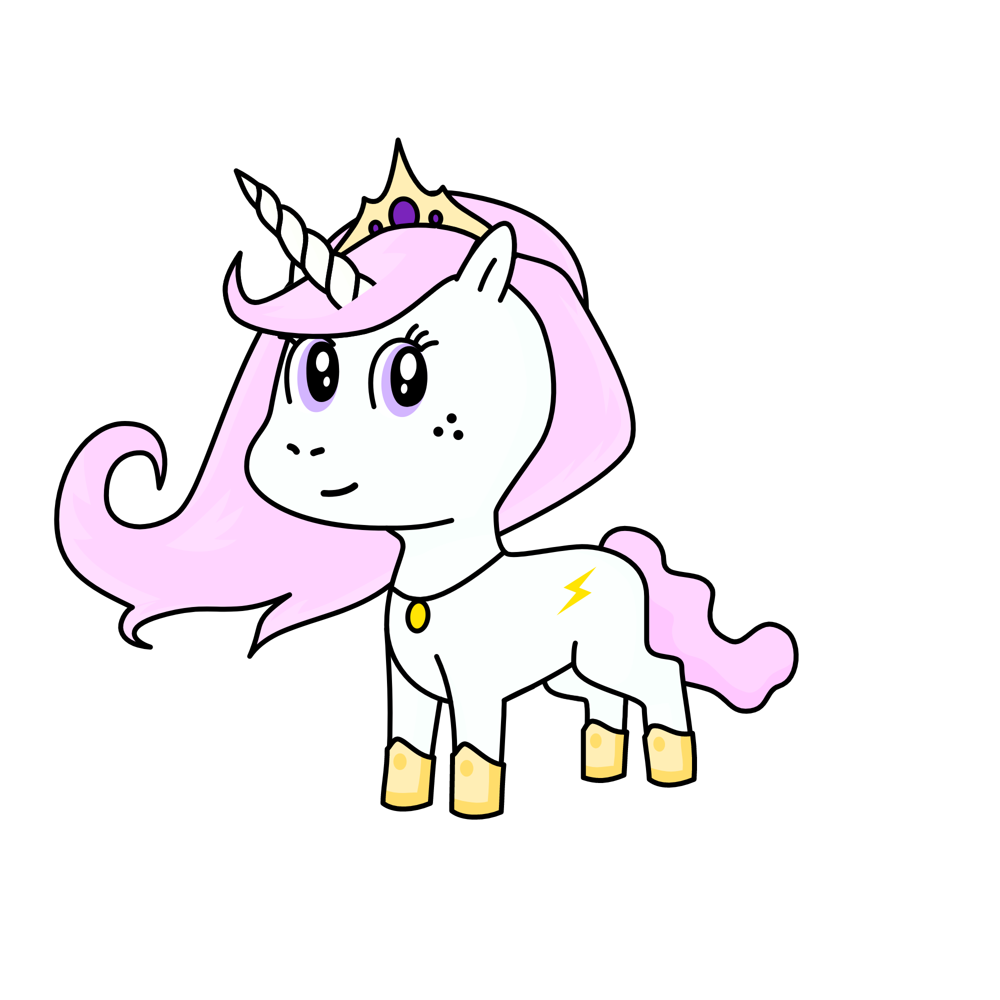 Celestia, the unicorn