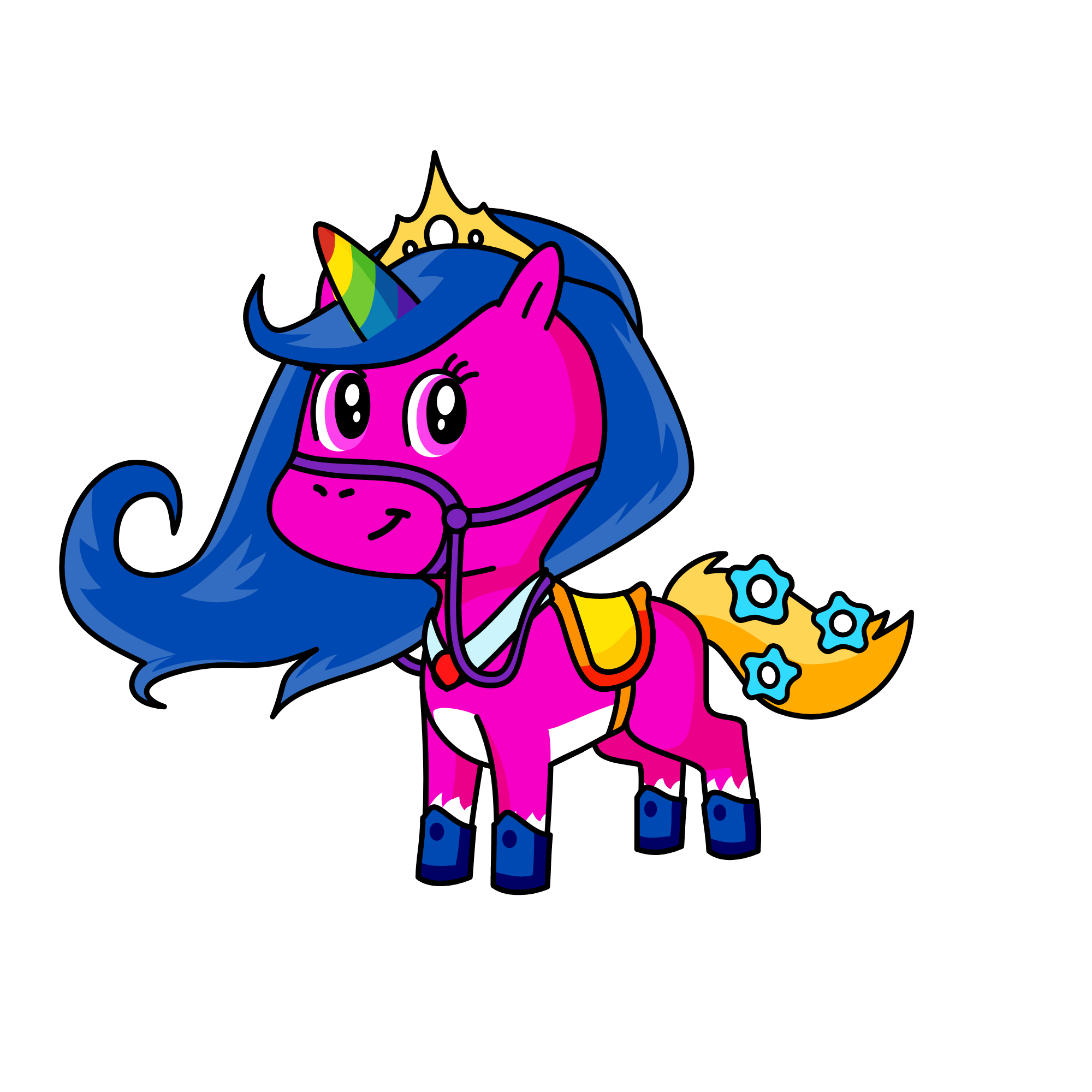 hana, the unicorn