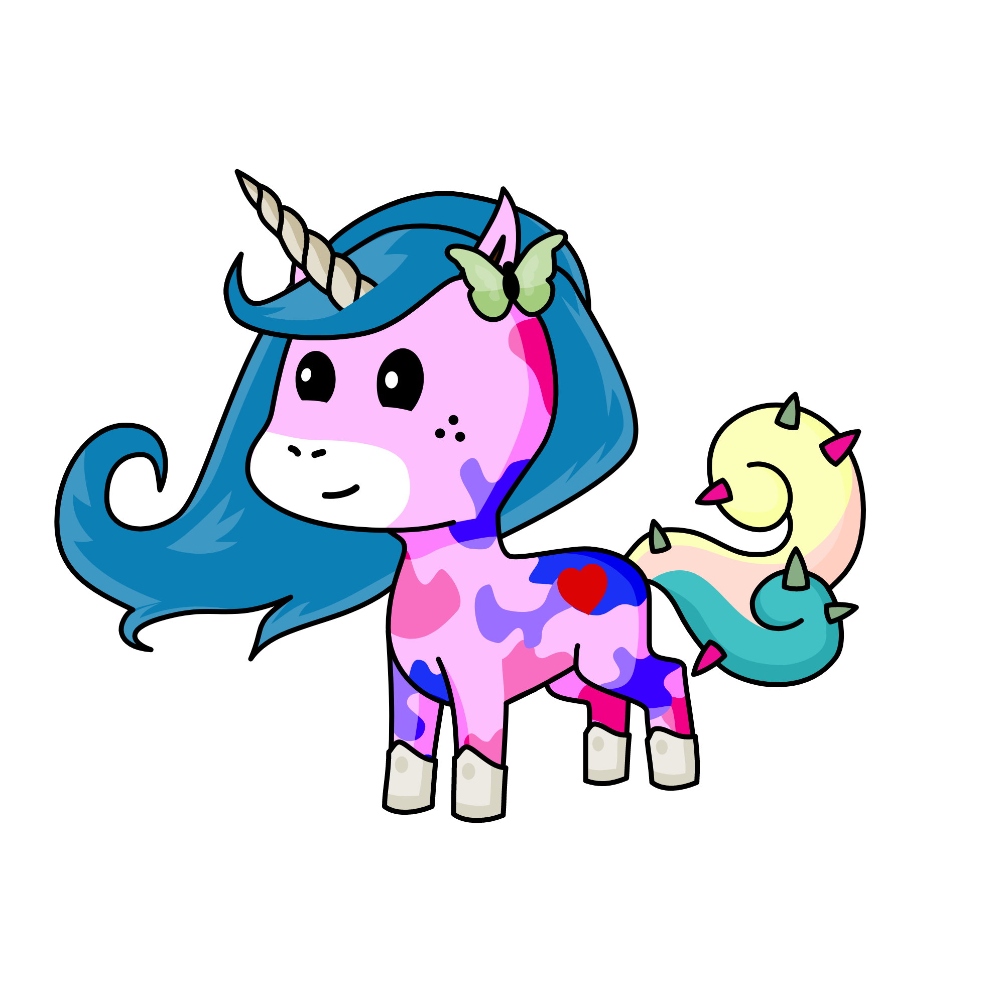 m ,, the unicorn