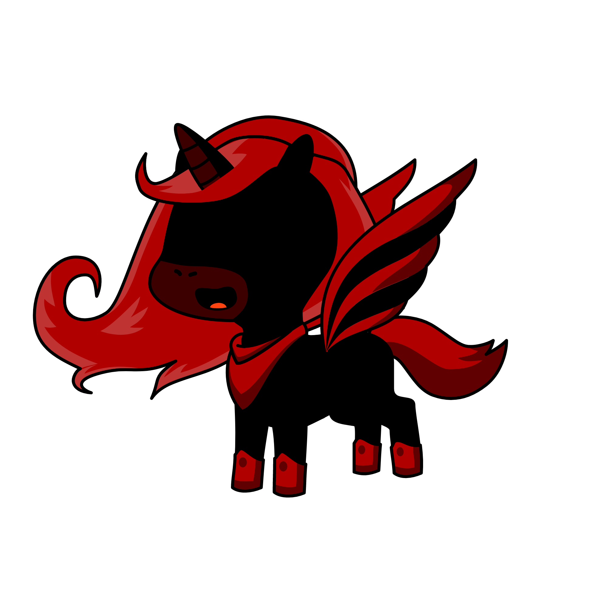 pikta poniuke bandite, the unicorn