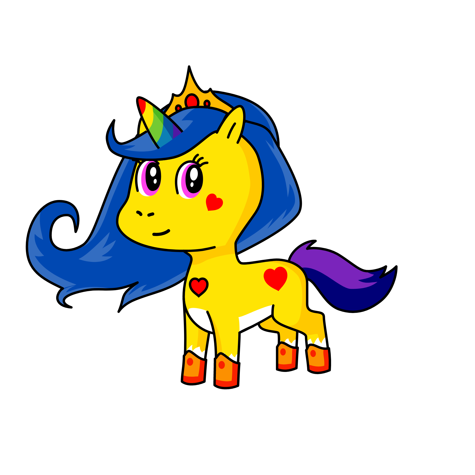 luna, the unicorn