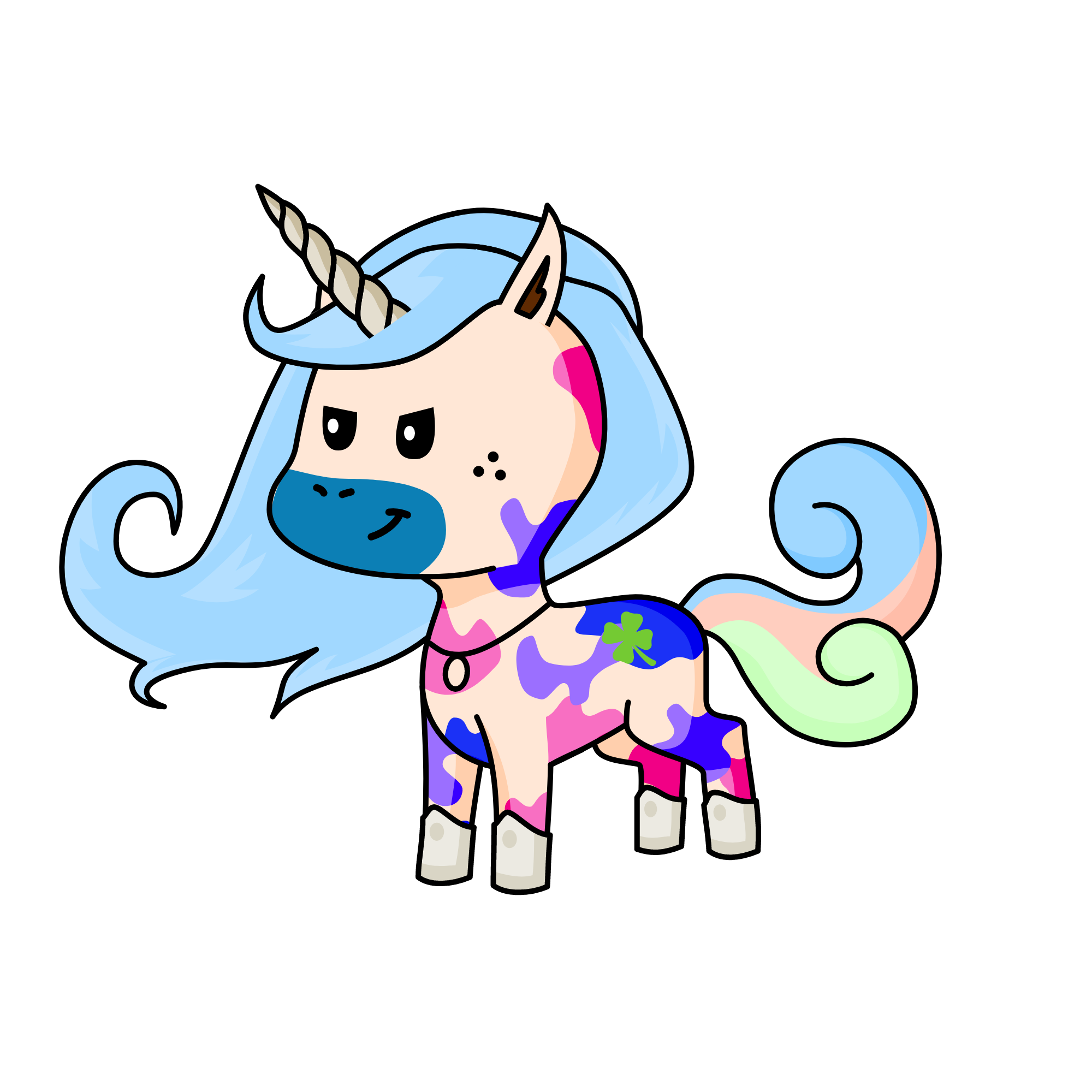 candy, the unicorn