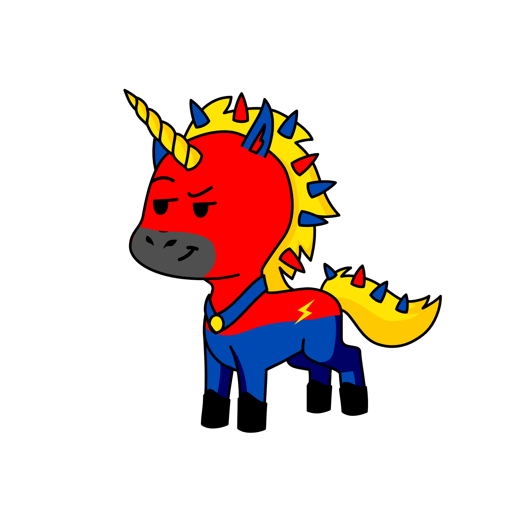 SuperHorse, the unicorn